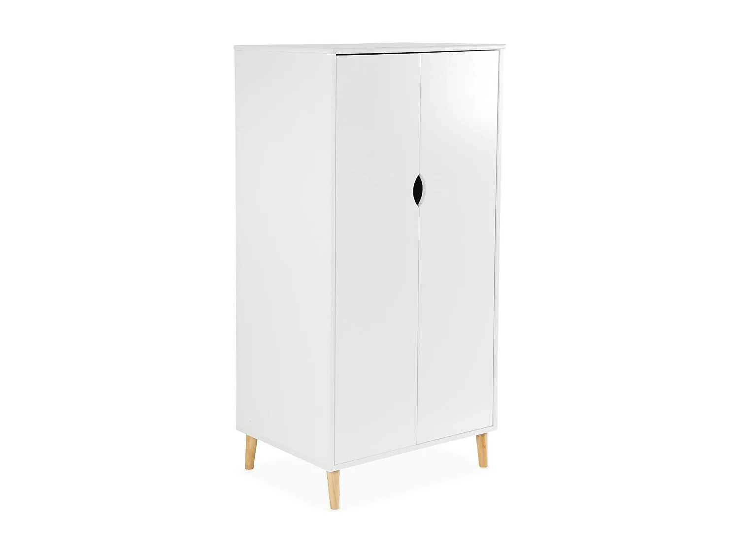 Armadio bianco per bambini, bianco