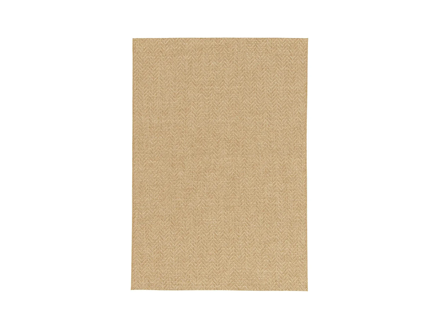 Tapis intérieur/extérieur effet jute coloris naturel. 200 x 290cm stabilisé aux UV
