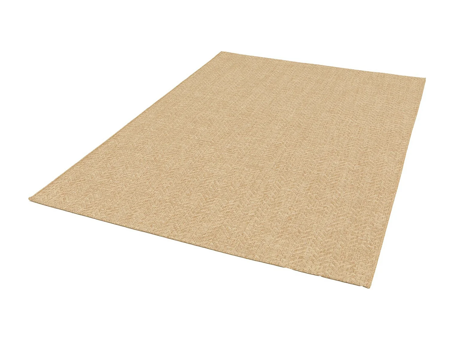 Tapis intérieur/extérieur effet jute coloris naturel. 200 x 290cm stabilisé aux UV