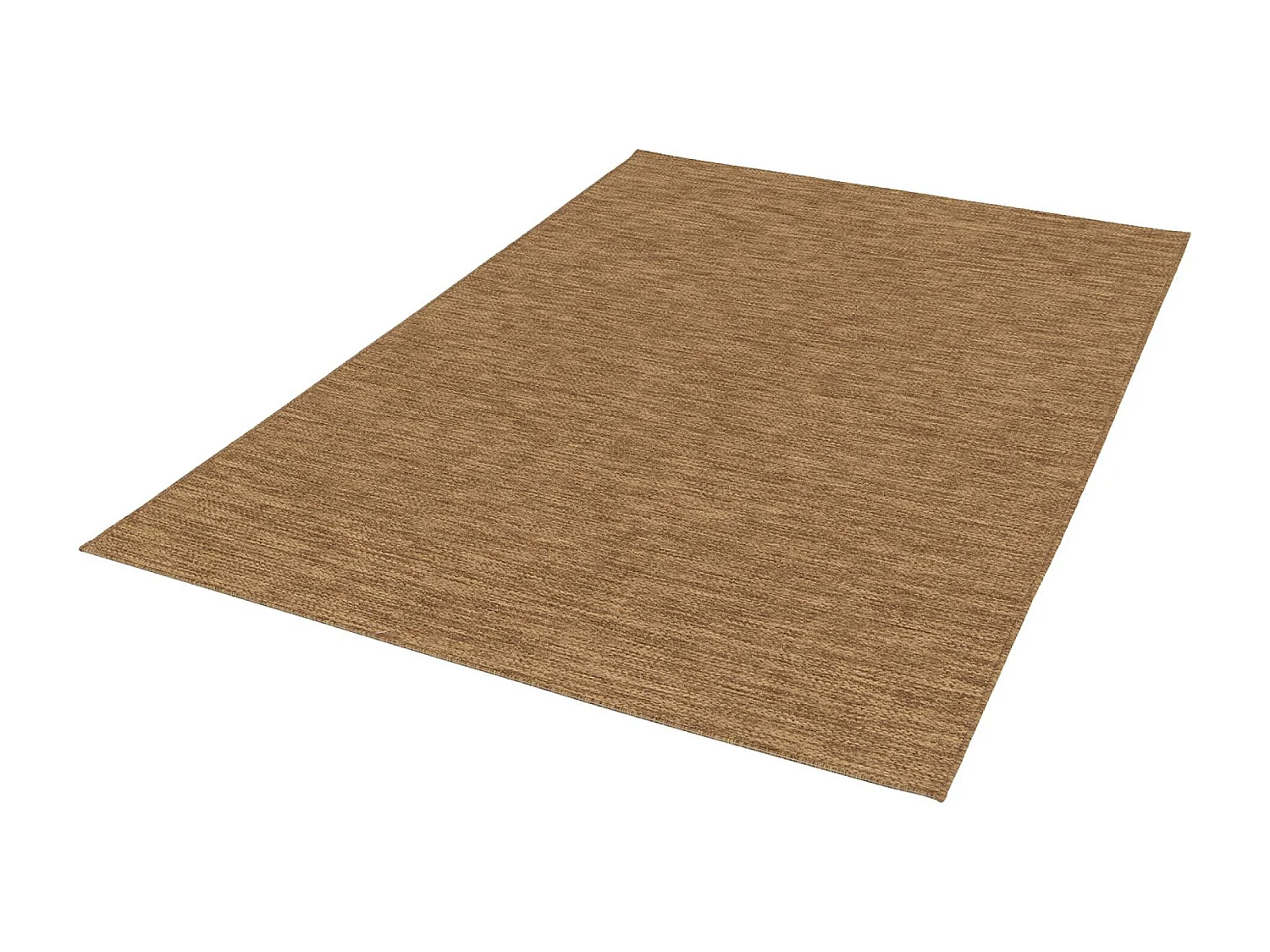 Tapis intérieur/extérieur effet jute coloris caramel. 200 x 290cm stabilisé aux UV