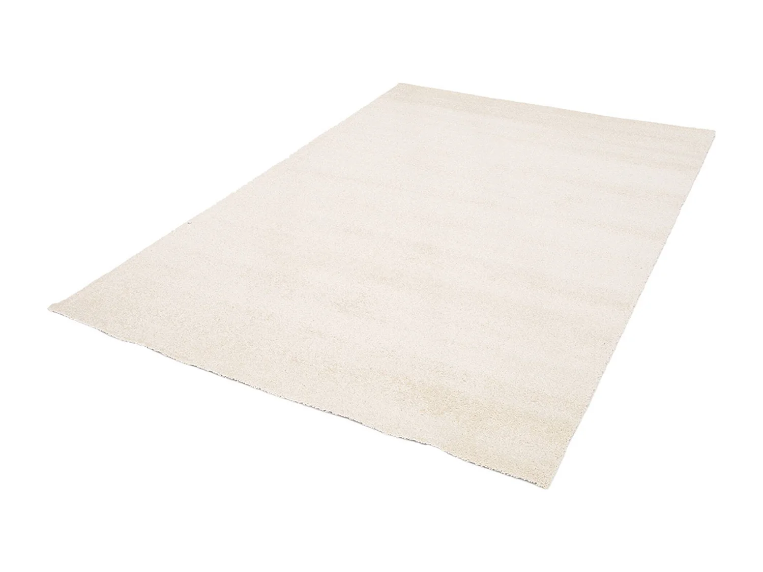 Tapis intérieur velours frisé crème. 200 x 290cm poil ras effet bouclette