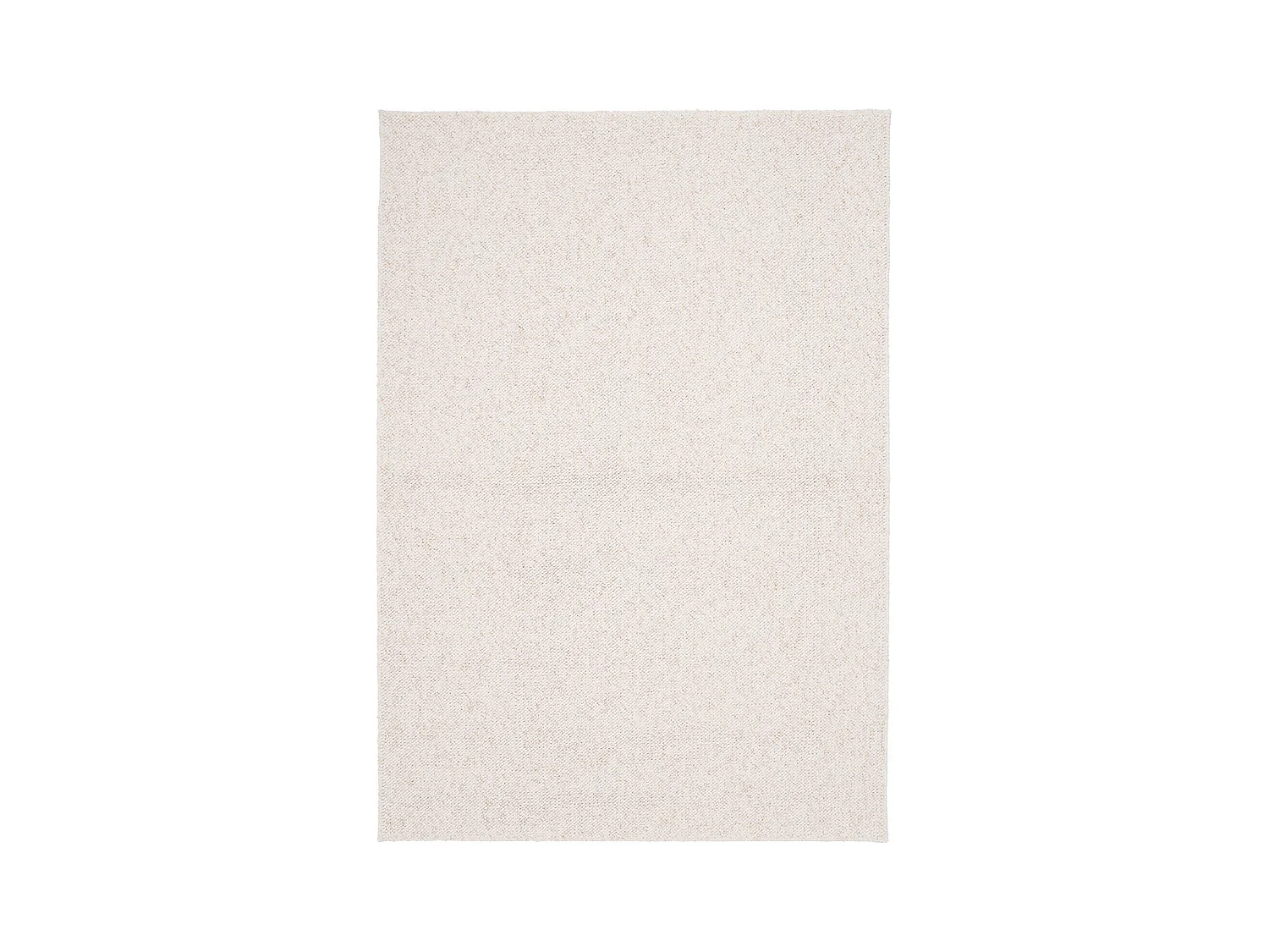 Tapis intérieur bouclette crème effet chiné 200x290cm