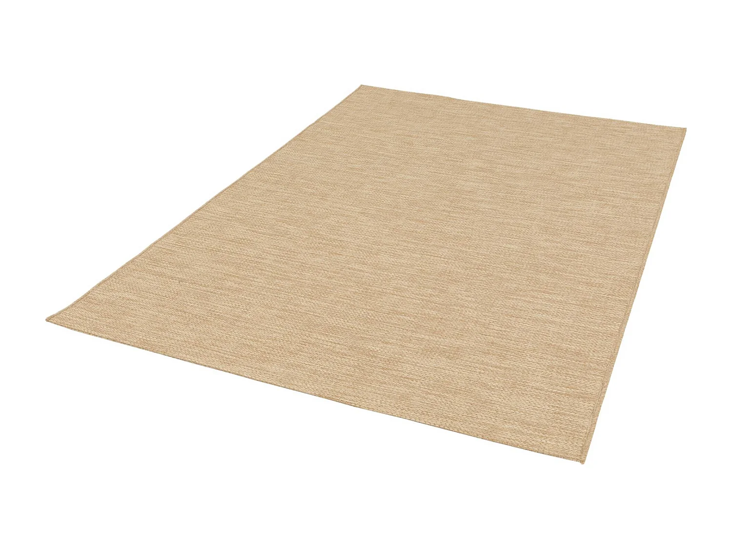 Alfombra interior/exterior efecto yute color natural