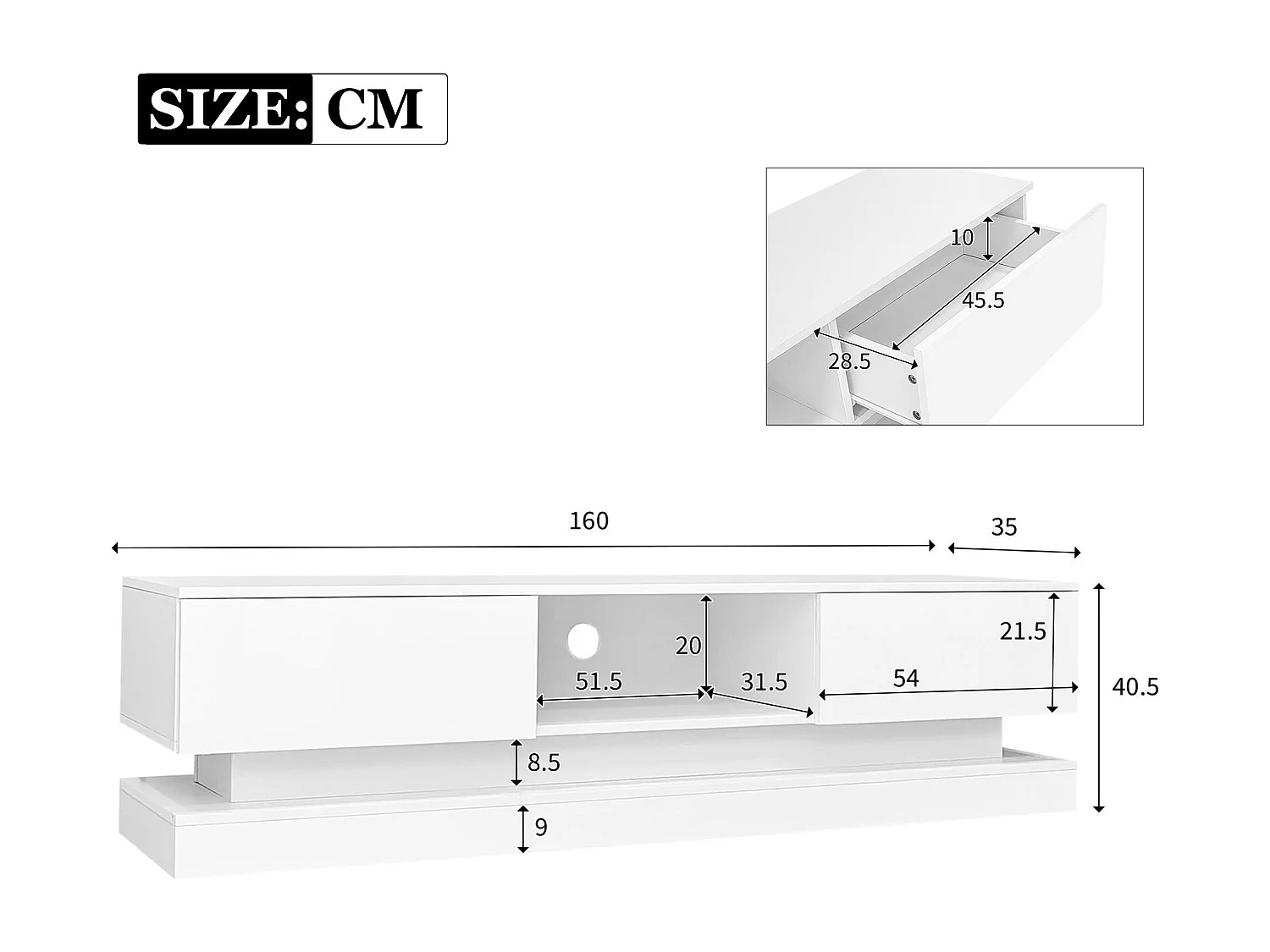 Gestoffeerd bed 90 x 200 cm met 2 lades, slaapbank - teddybeerstof - kleur roze