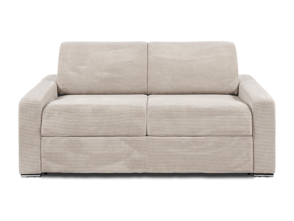 Schlafsofa mit Matratze 3-Sitzer - Liegefläche Lattenrost mit breiten Latte günstig online kaufen