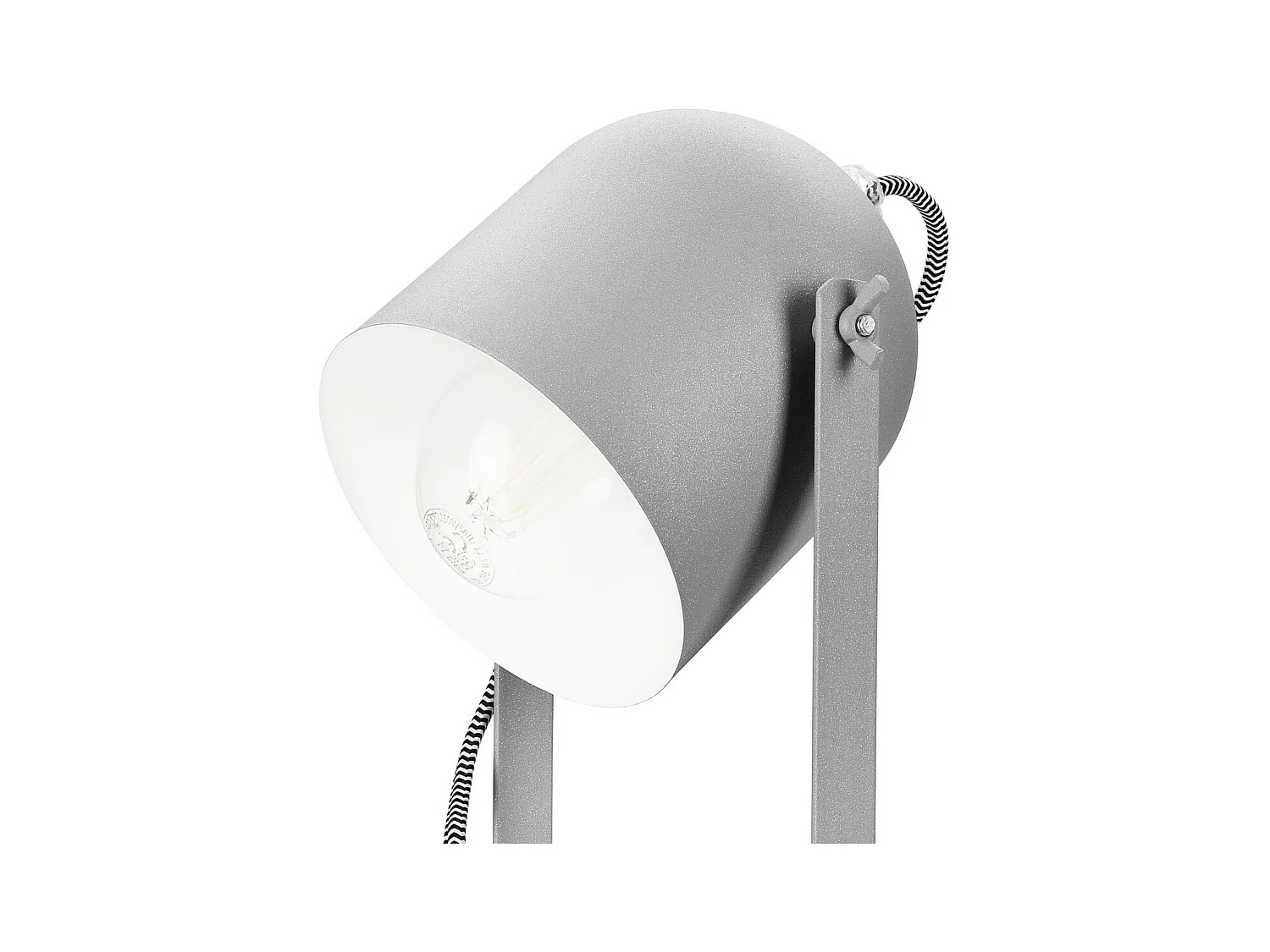 Lampe à Poser Suri, Argent, 34x14x14 cm, Epikasa