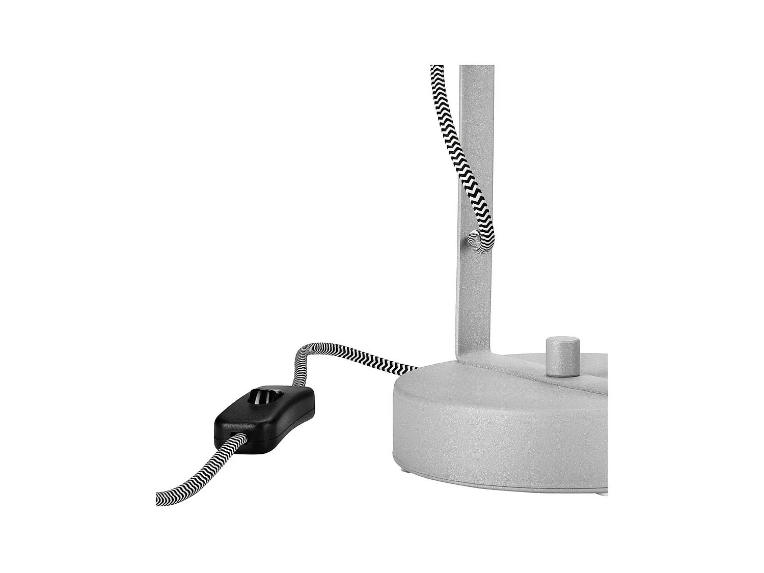 Lampe à Poser Suri, Argent, 34x14x14 cm, Epikasa