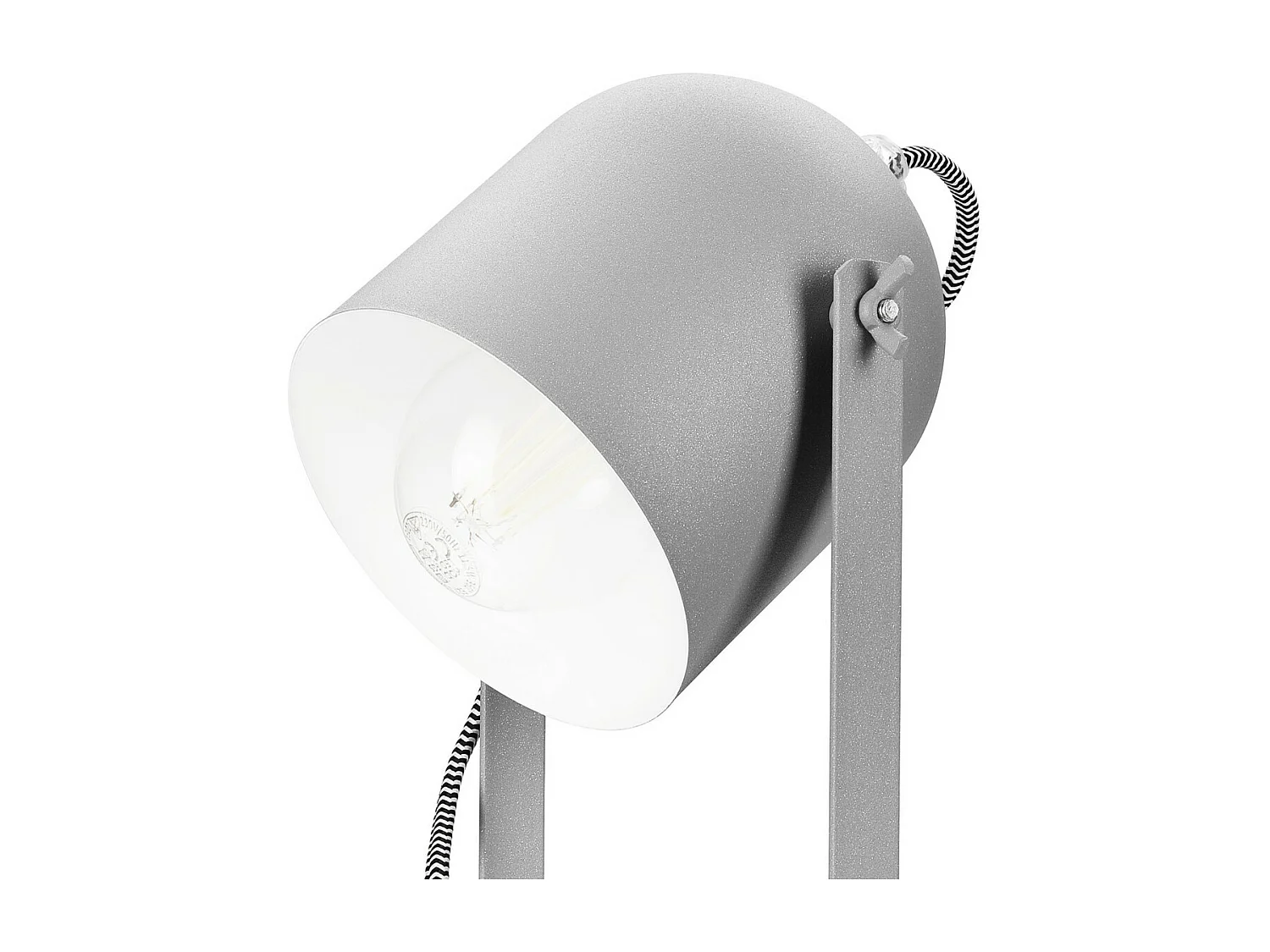 Lampe à Poser Suri, Argent, 34x14x14 cm, Seven Design