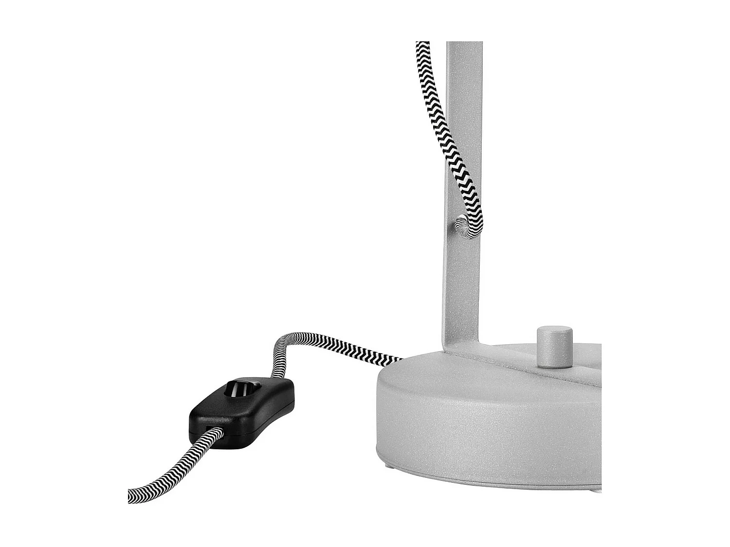 Lampe à Poser Suri, Argent, 34x14x14 cm, Seven Design