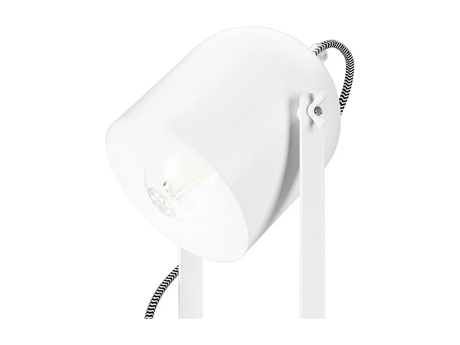 Candeeiro de Mesa Suri, Branco, 34x14x14 cm, Seven Design