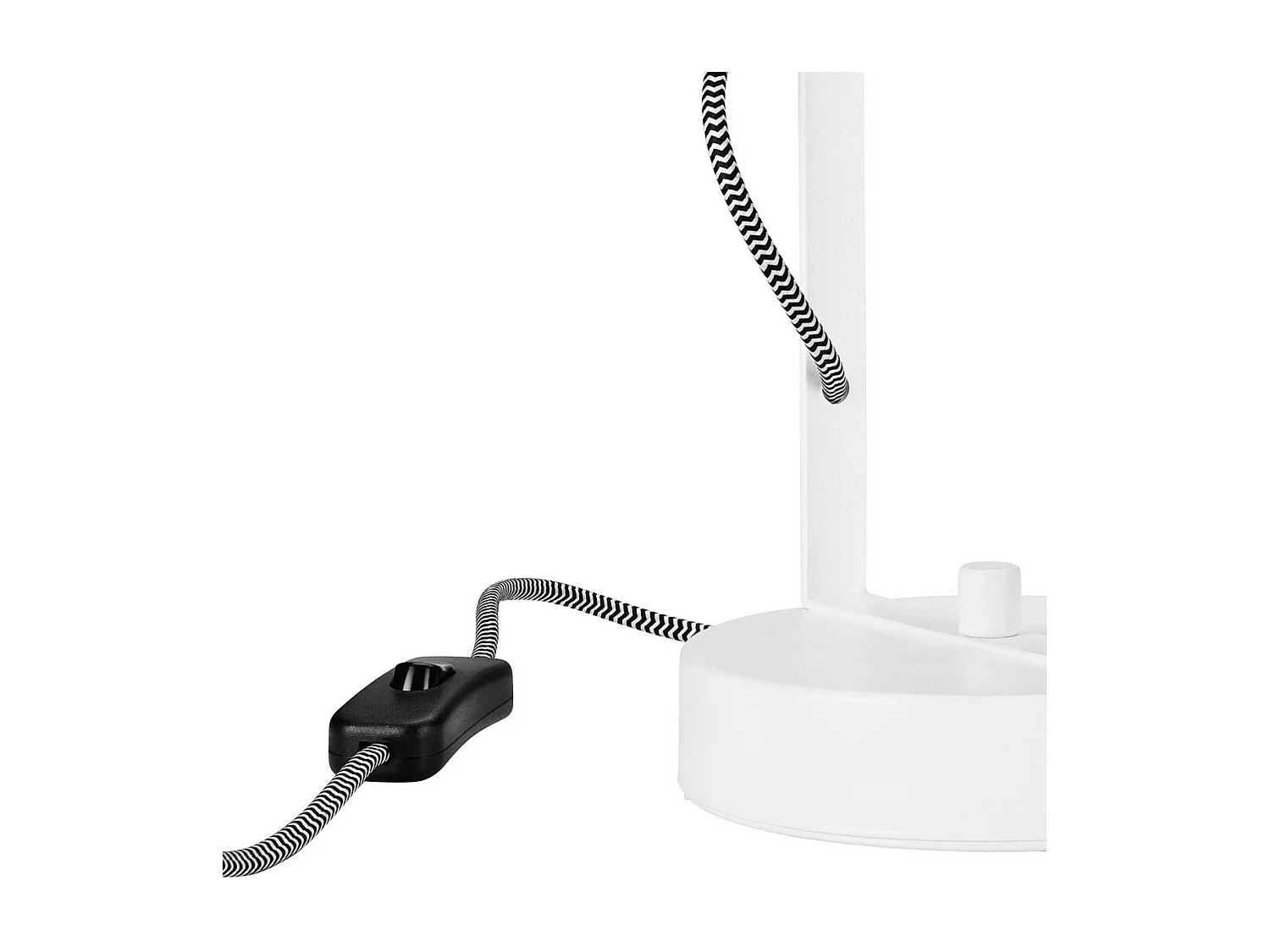 Candeeiro de Mesa Suri, Branco, 34x14x14 cm, Seven Design