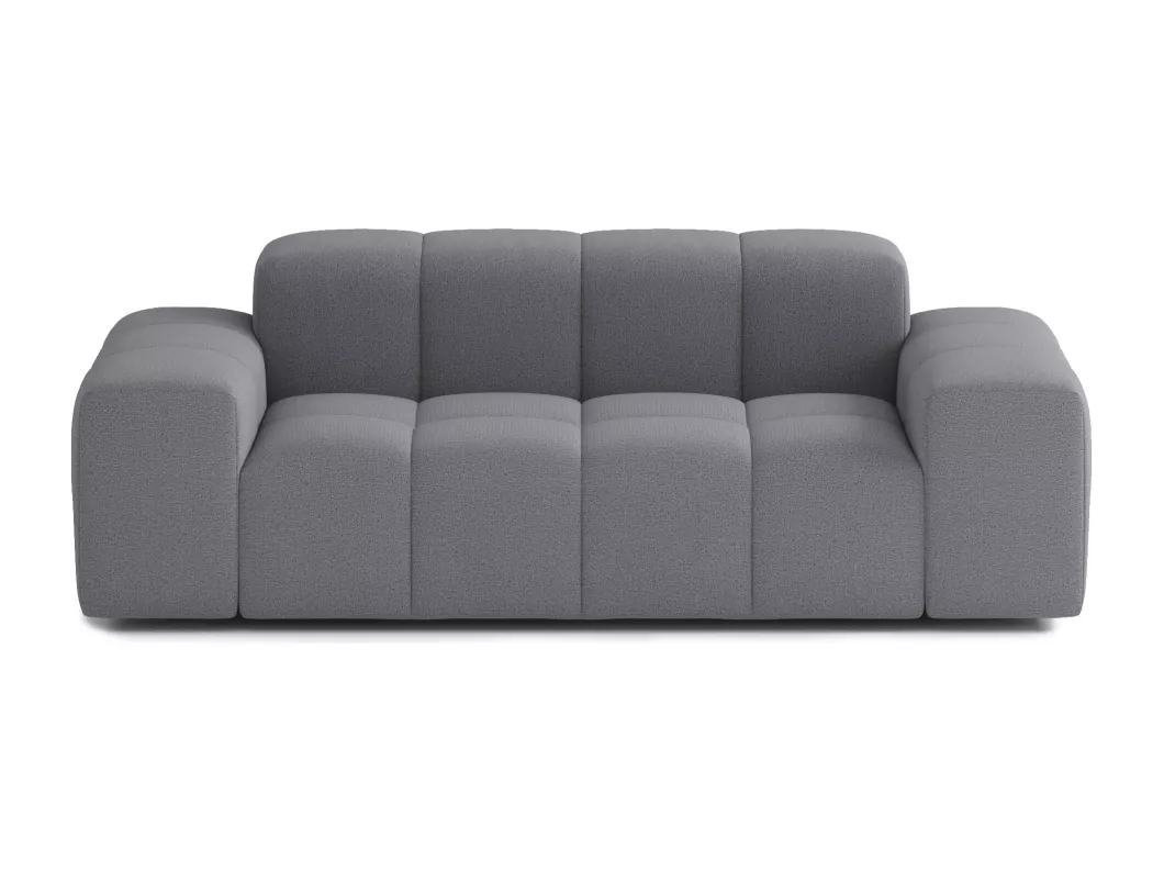 Kauf Unique Modulares 2-Sitzer-Sofa Dan aus Stoff, dunkelgrau