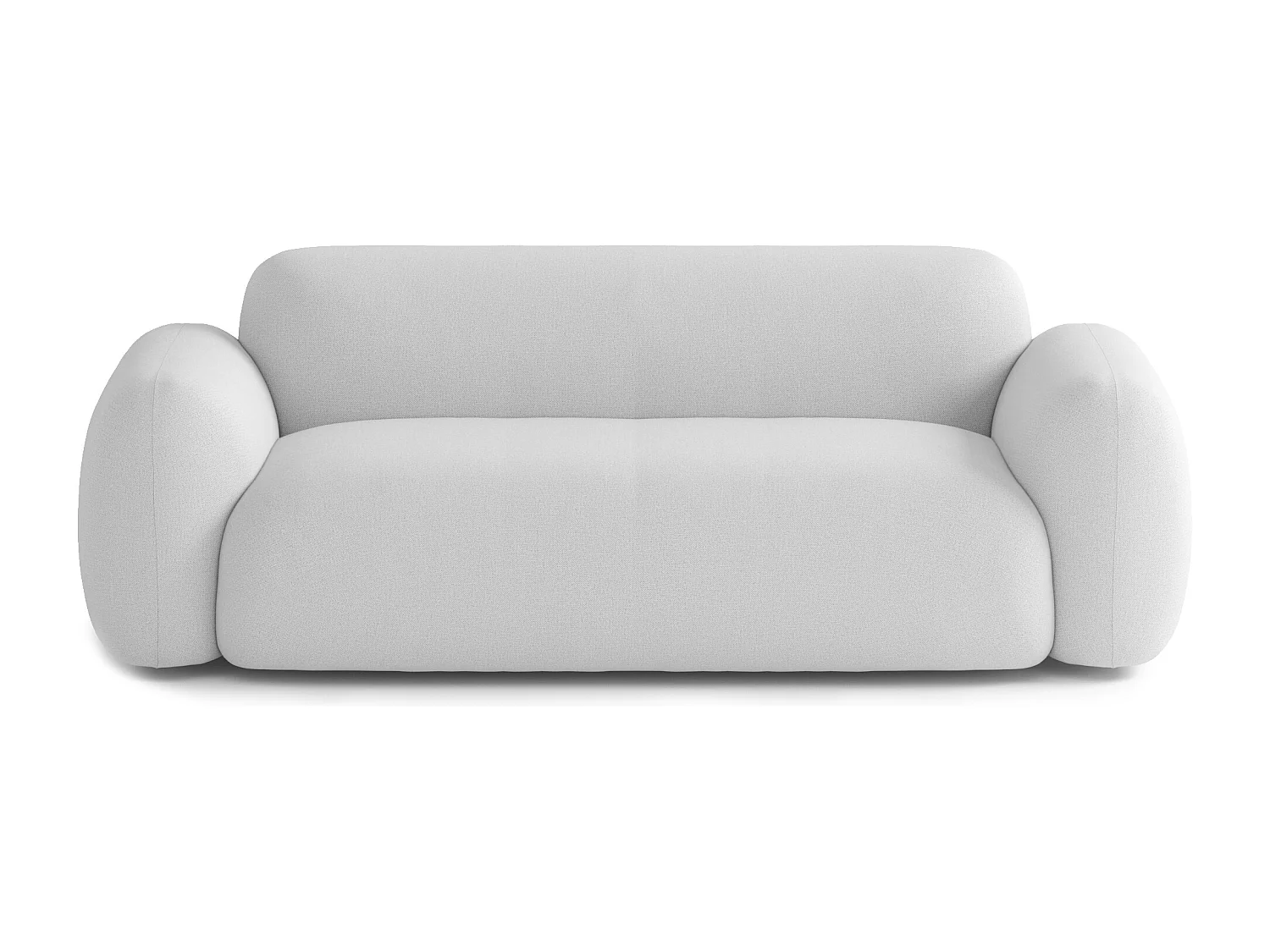 Ben modulaire bank 2 zits lichtgrijs