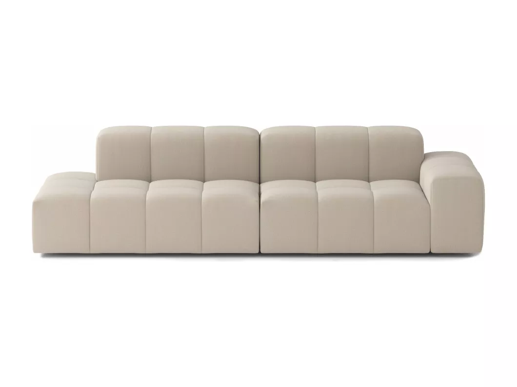 Kauf Unique Modulares 4-Sitzer-Sofa Dan aus Stoff, beige