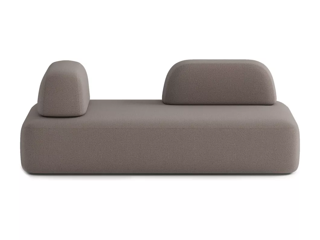 Kauf Unique 4-Sitzer-Sofa Dan aus Stoff, braun