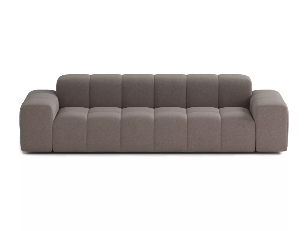 Kauf Unique Modulares 4-Sitzer-Sofa Dan aus Stoff, braun