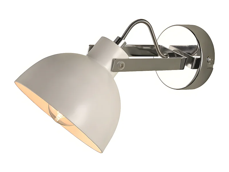 Spot Lukas, Wit, 21x12x12 cm, EPIKASA