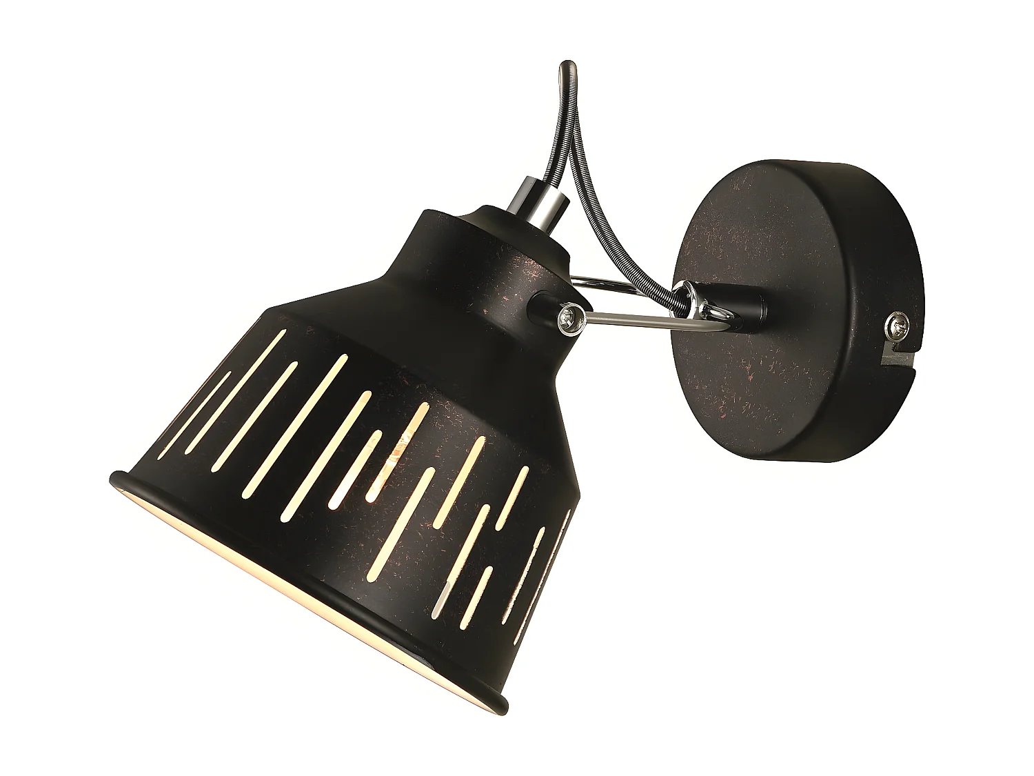 Spot Jack, Zwart, 16,5x11,5x11,5 cm, EPIKASA