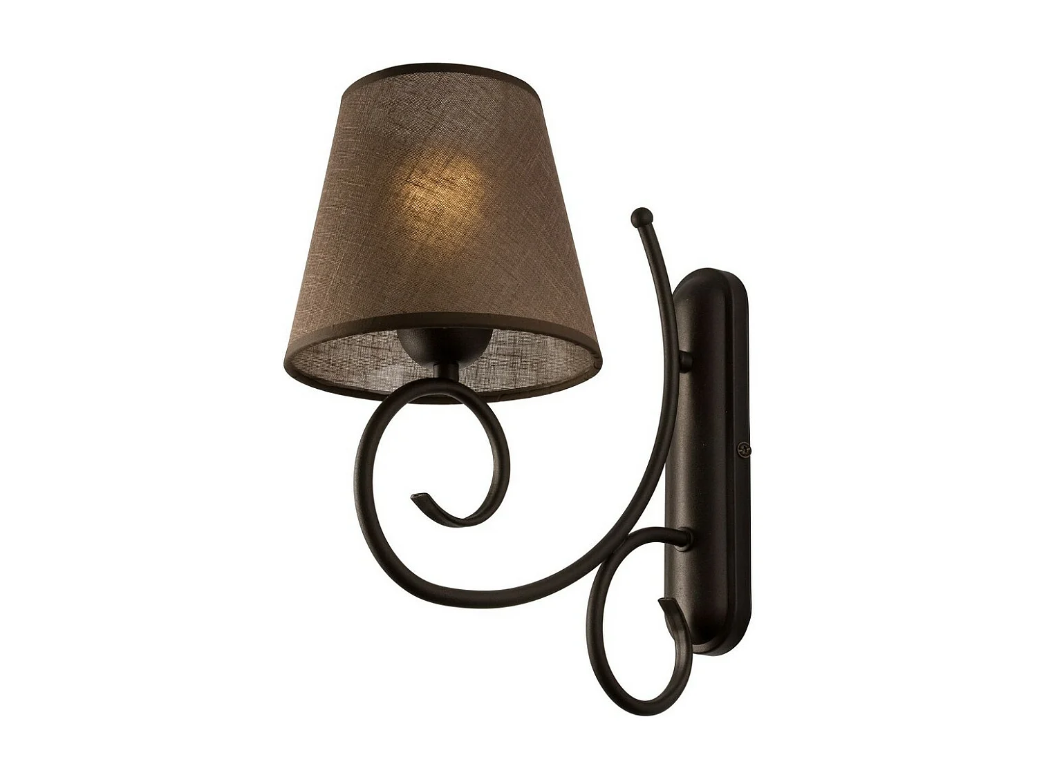 Applique Lorenzo, Marron, 35x31x31 cm, Seven Design