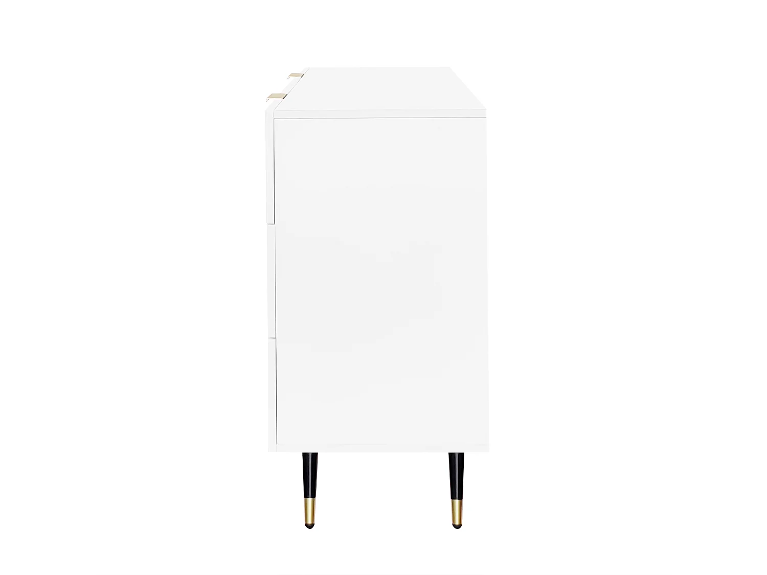 Dressoir、Moderne ladekast - 6 laden - spaanplaat - Wit