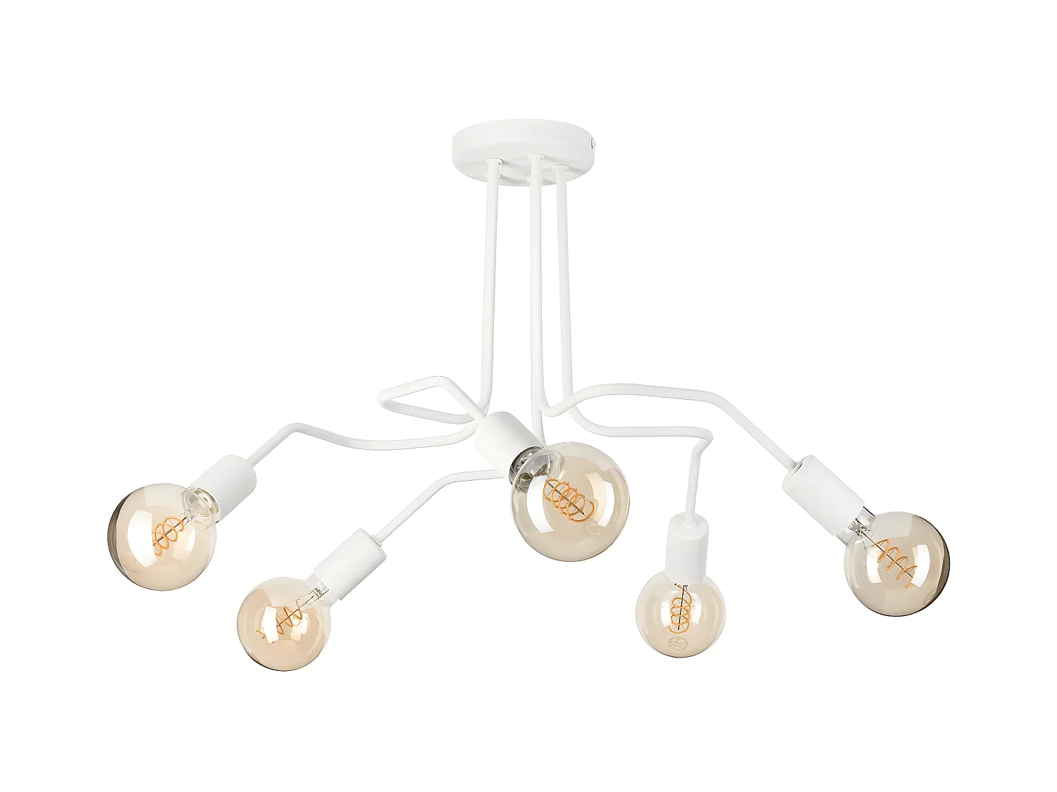 Suspension Damiano, Blanc, 40x59x59 cm, EPIKASA