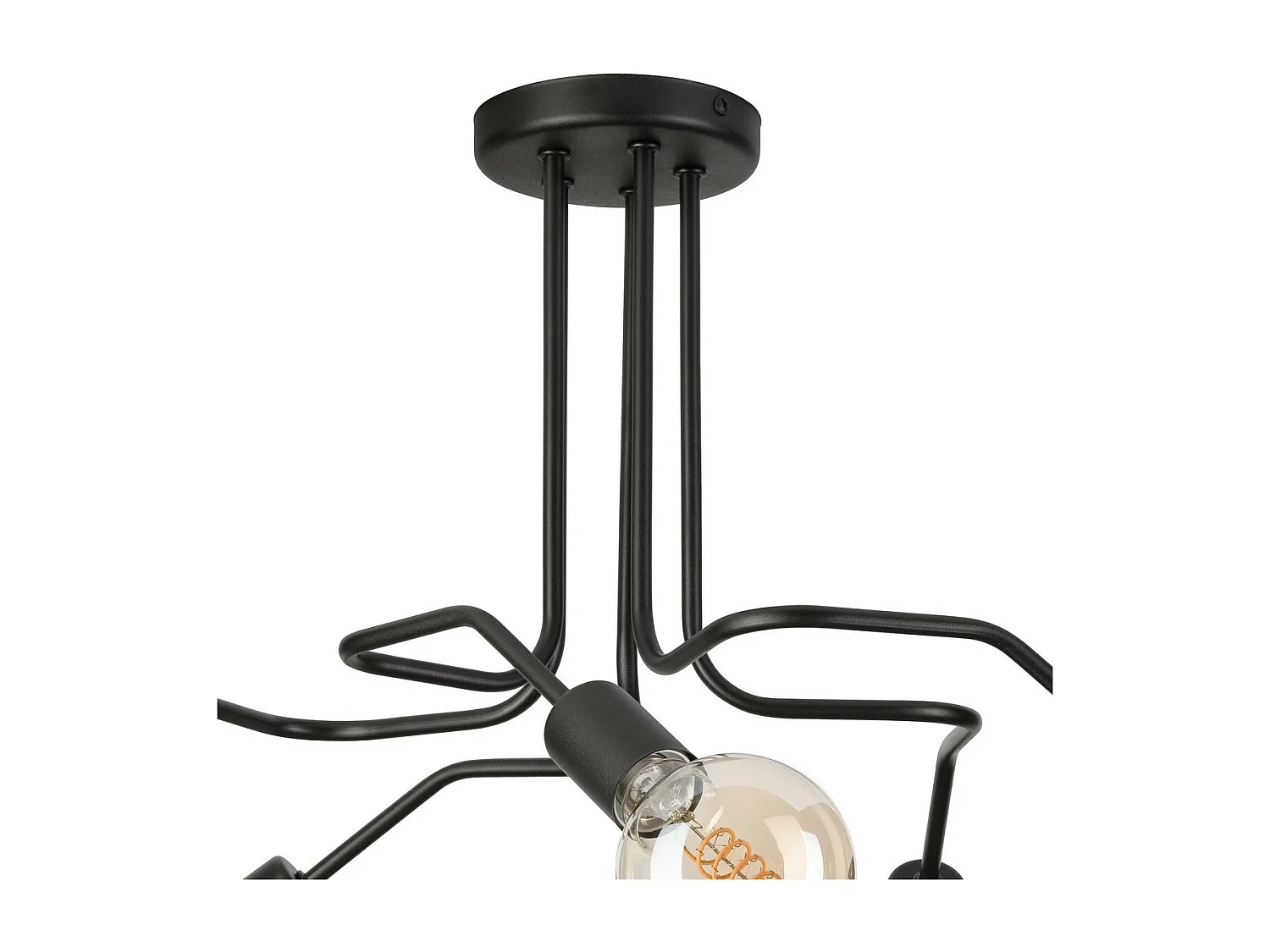 Suspension Domino, Noir, 59x59x40 cm, Seven Design