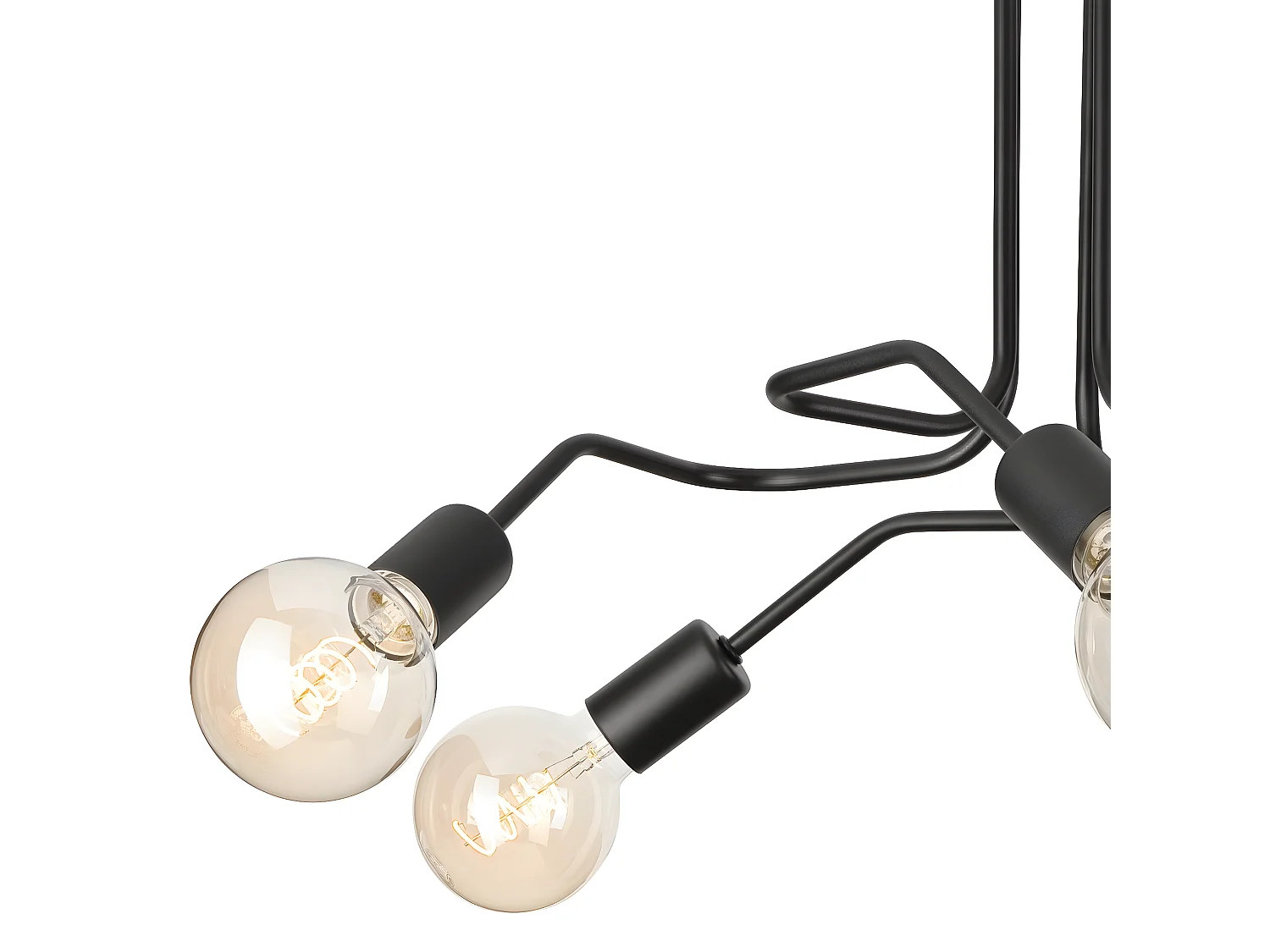 Suspension Domino, Noir, 59x59x40 cm, Seven Design