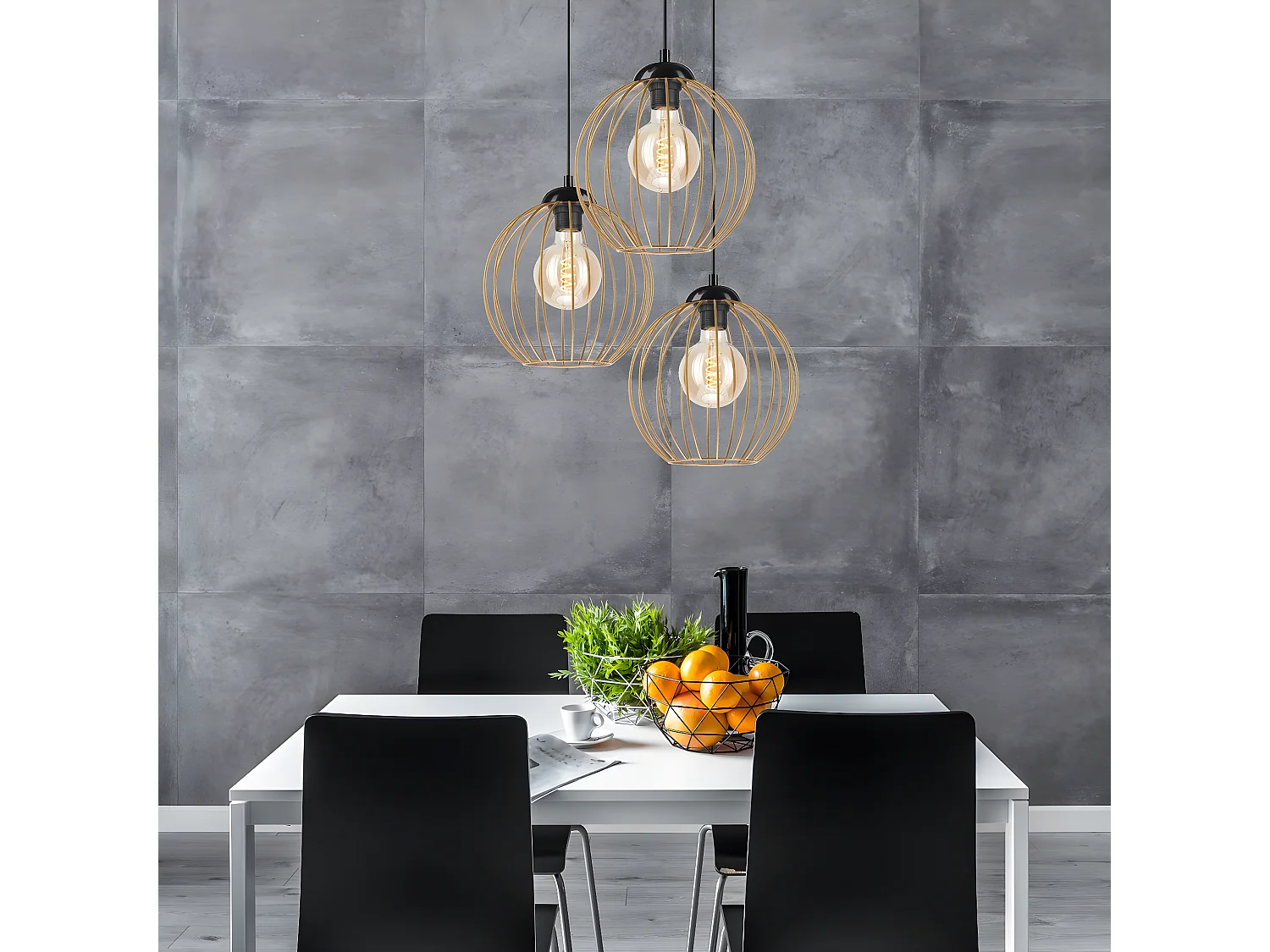 Suspension Zoya, Or, 50x24x107 cm, Seven Design