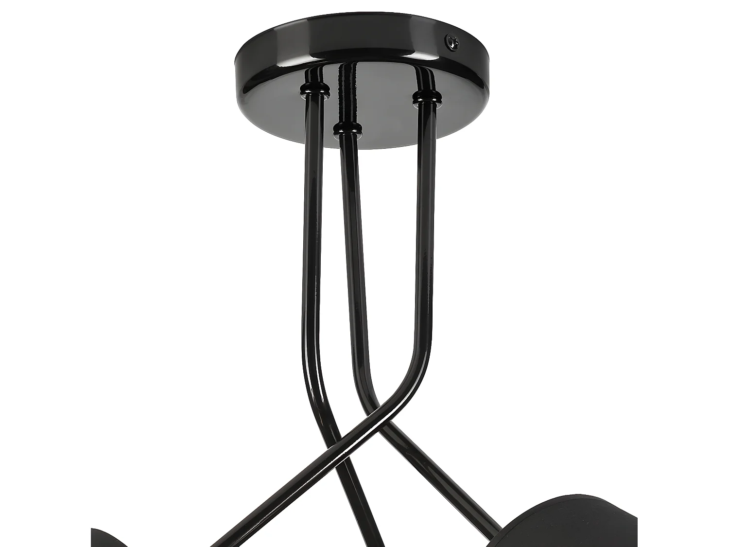 Hanglamp Irma, Zwart, 55x55x45 cm, Seven Design