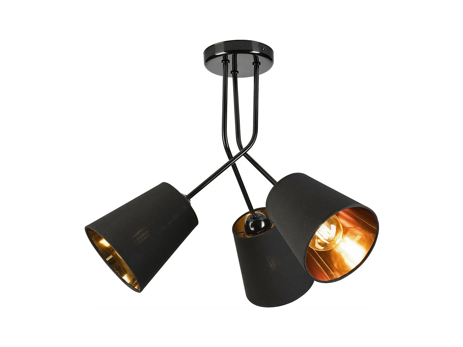 Suspension Irma, Noir, 45x55x55 cm, EPIKASA