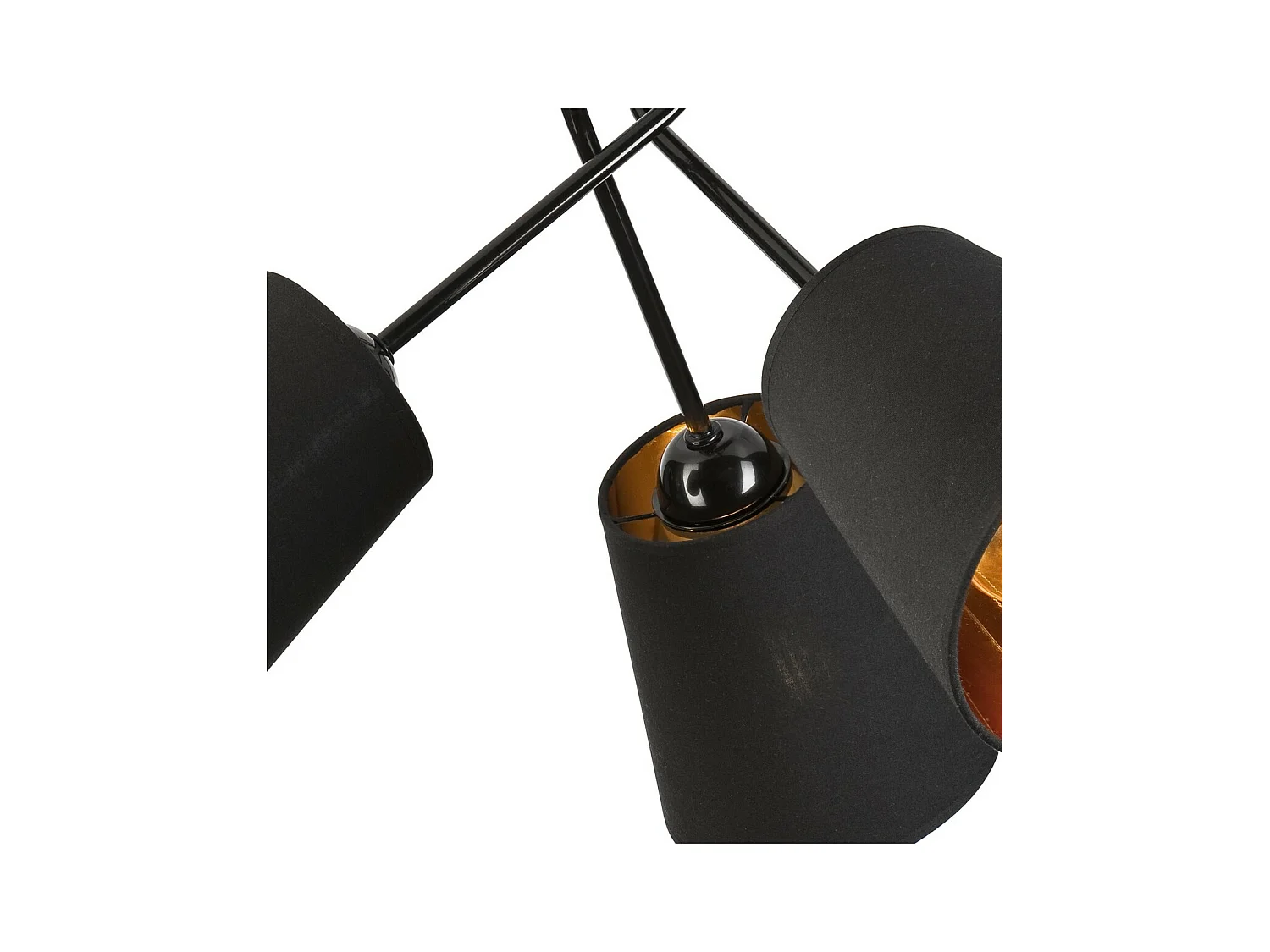 Suspension Irma, Noir, 45x55x55 cm, EPIKASA