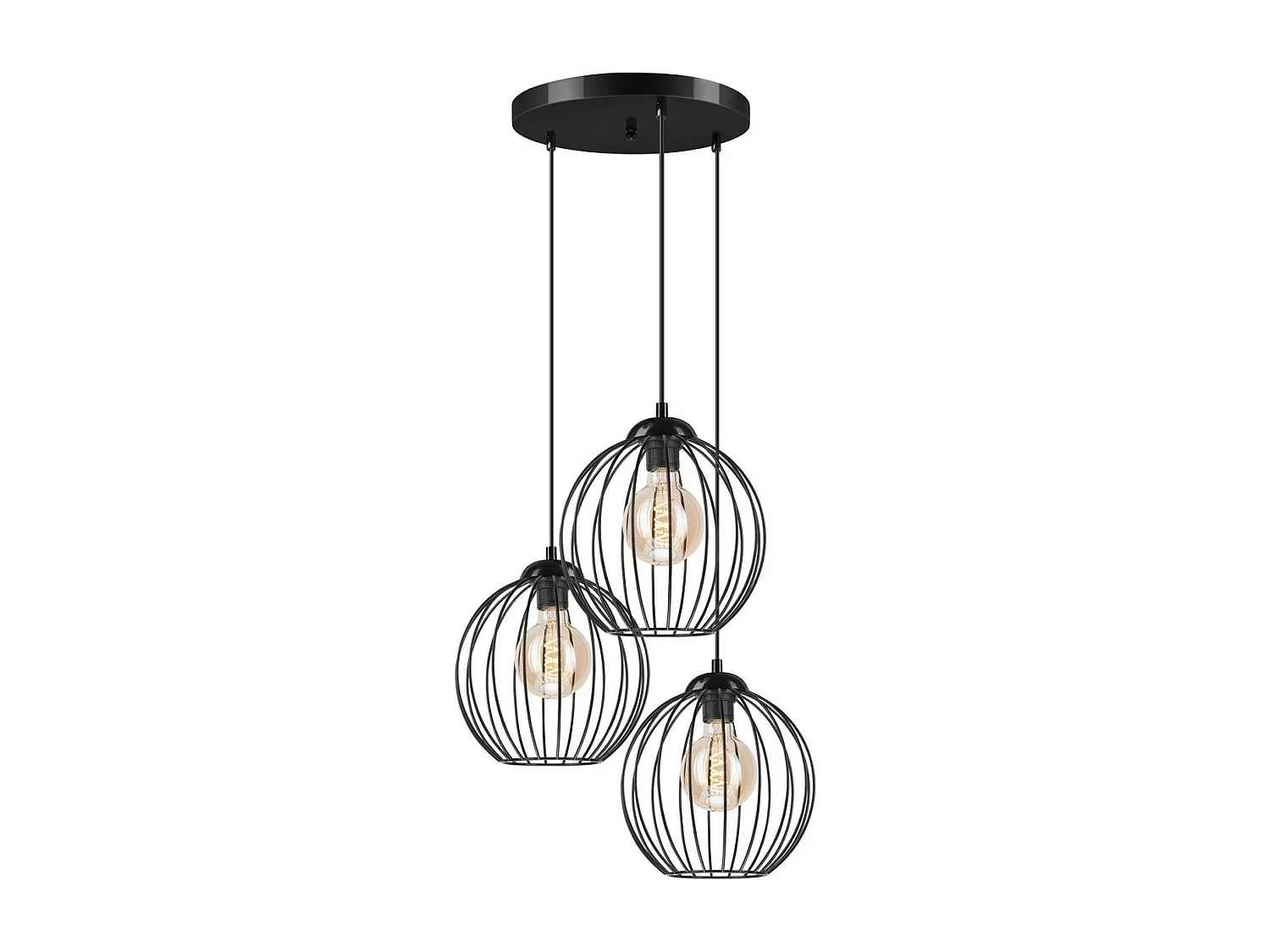 Lampa Wisząca Zoya, Czarny, 50x24x107 cm, Seven Design