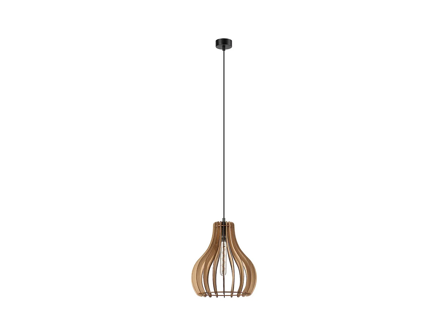 Suspension Tucci, Marron, 120x29x29 cm, EPIKASA