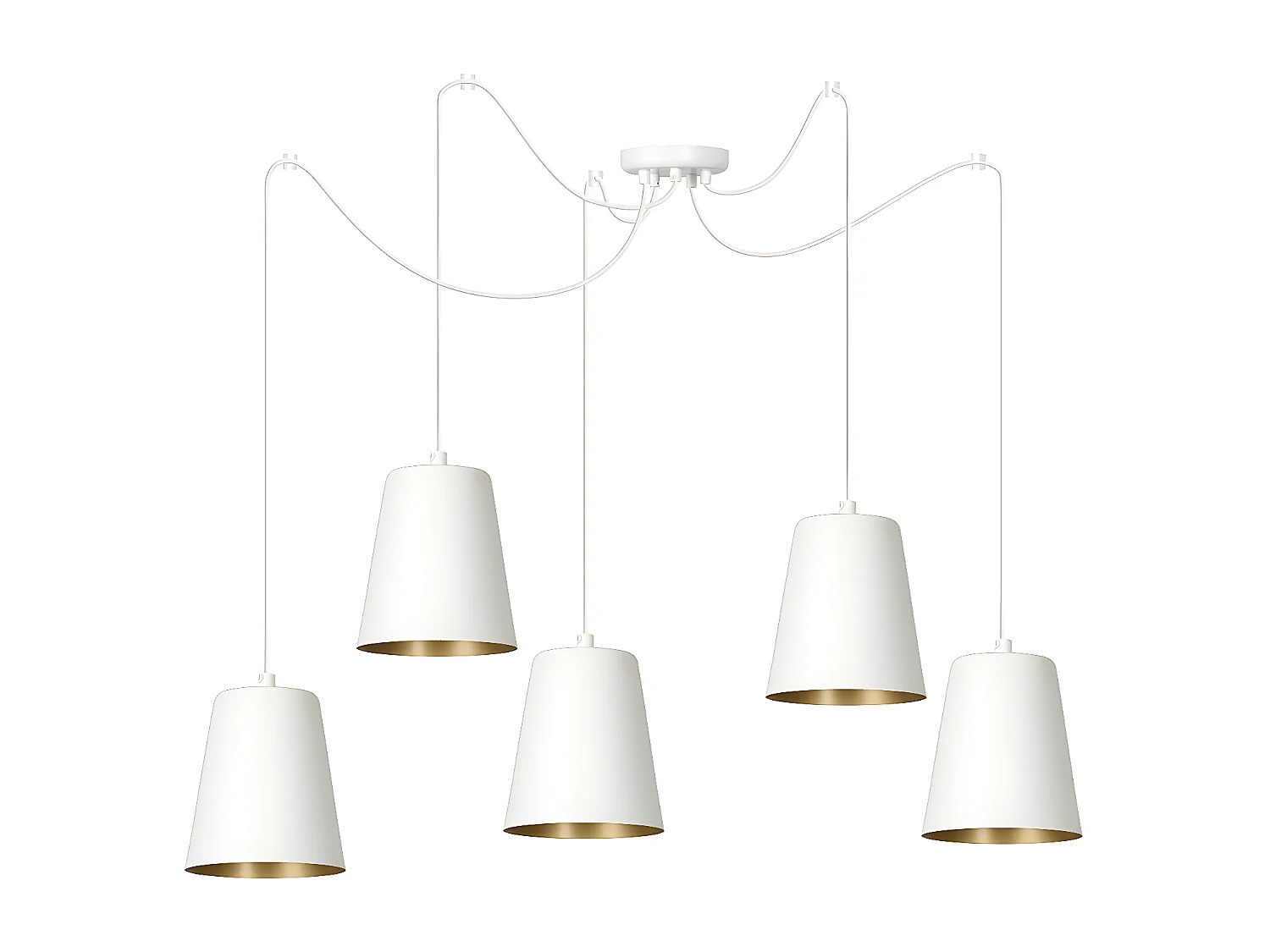 Suspension Link, Blanc, 70x70x200 cm, EPIKASA