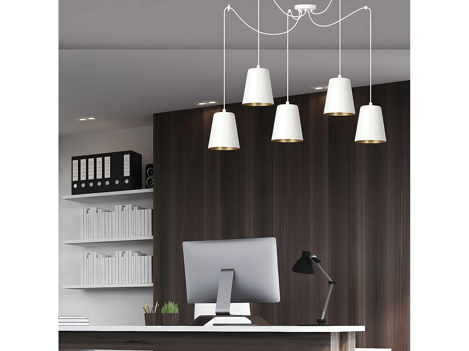 Suspension Link, Blanc, 70x70x200 cm, EPIKASA