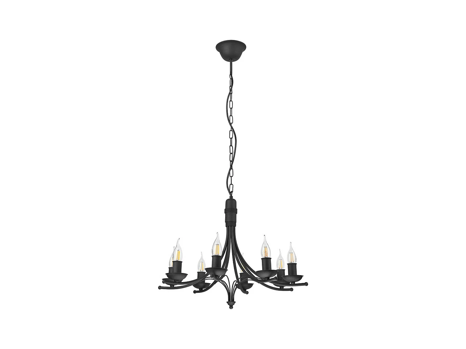 Suspension Lucy, Noir, 100x58x58 cm, EPIKASA