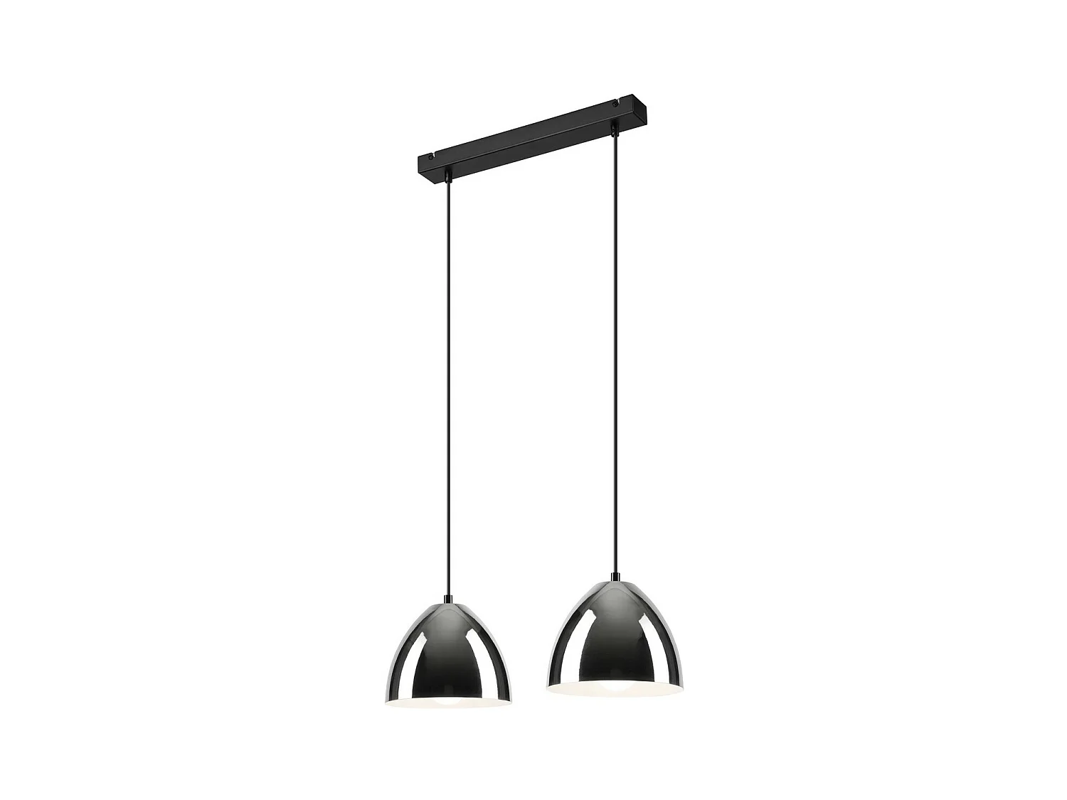 Suspension Mia, Argent, 89x50x19 cm, EPIKASA