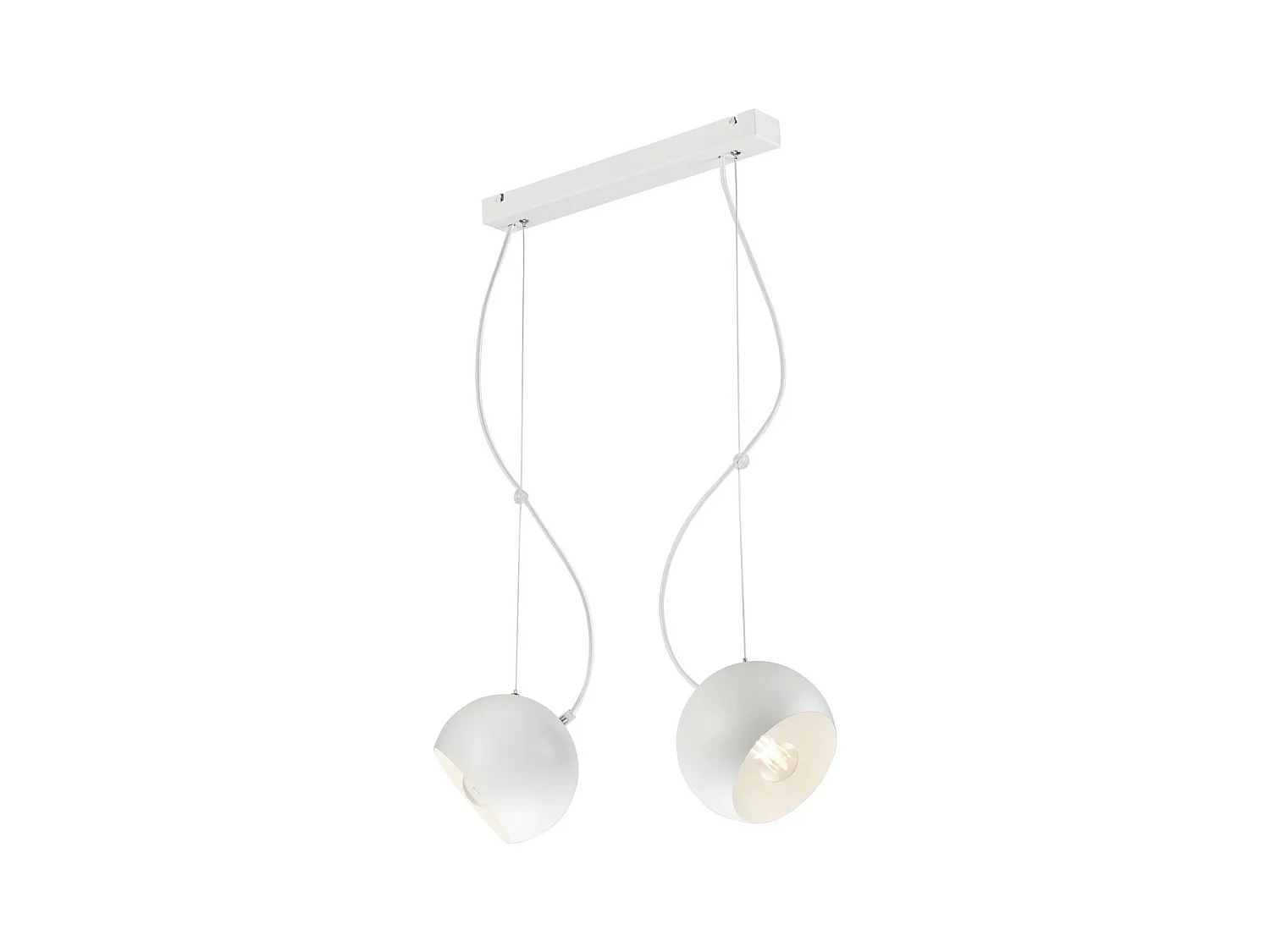 Suspension Inez, Blanc, 79x45x17 cm, EPIKASA