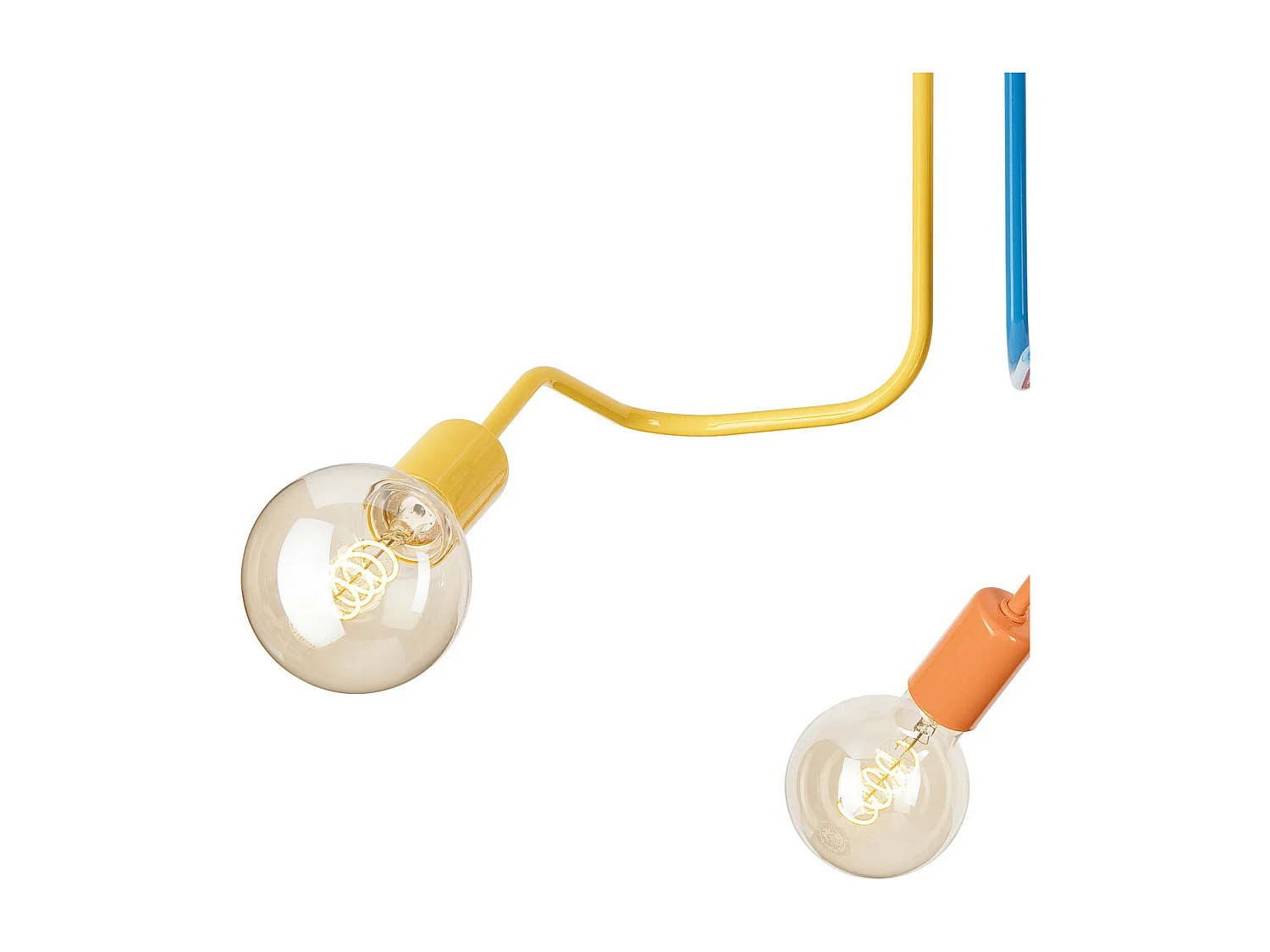 Hanglamp Domino, Veelkleurig, 55x55x40 cm, Seven Design