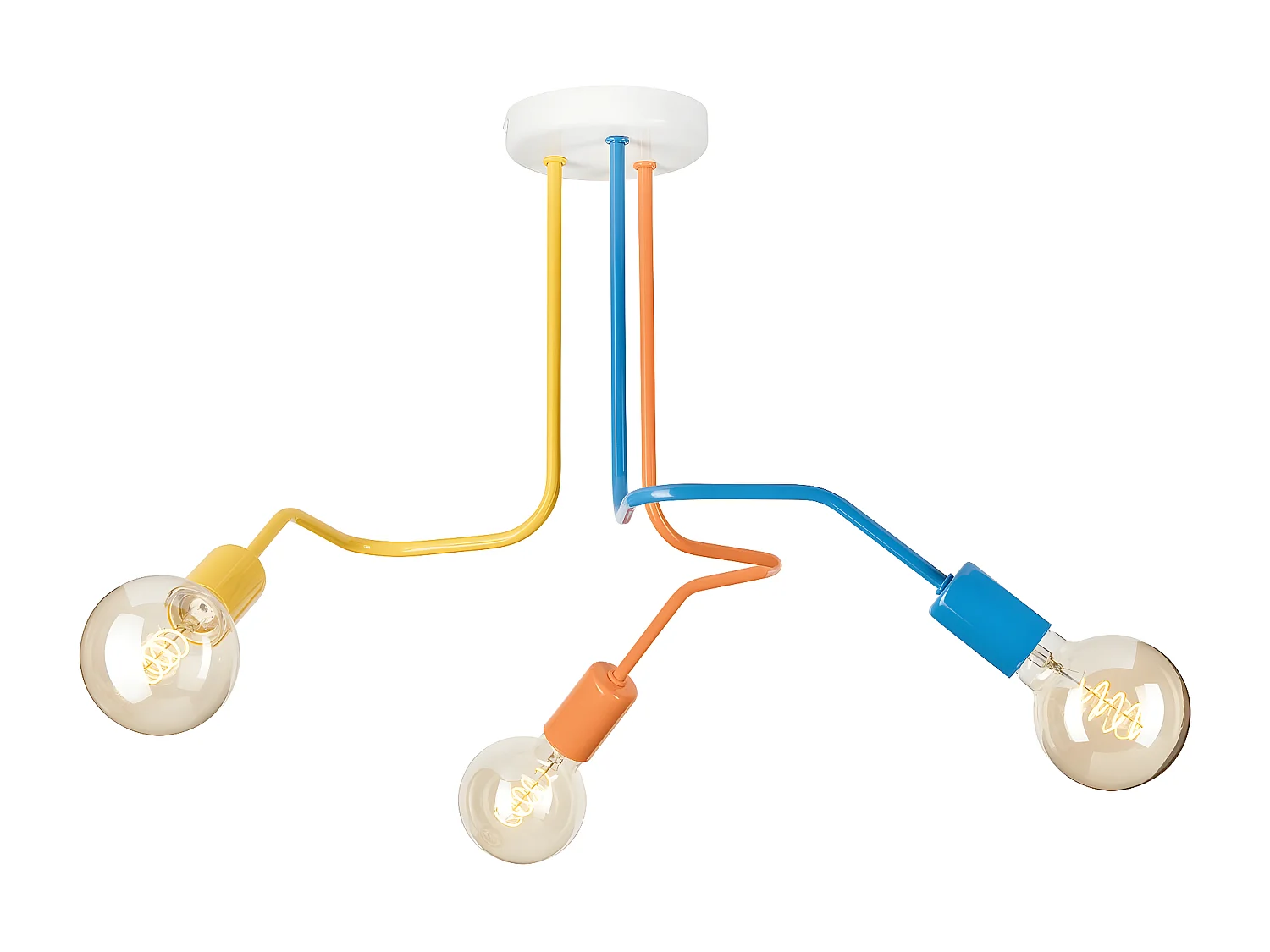 Lampa Wisząca Domino, Wielokolorowy, 55x55x40 cm, Seven Design