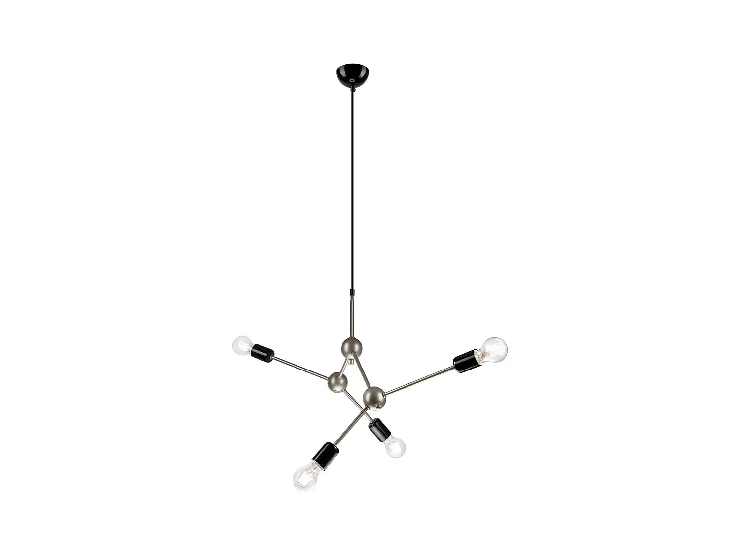 Suspension Alessia, Noir, 120x82x5 cm, EPIKASA