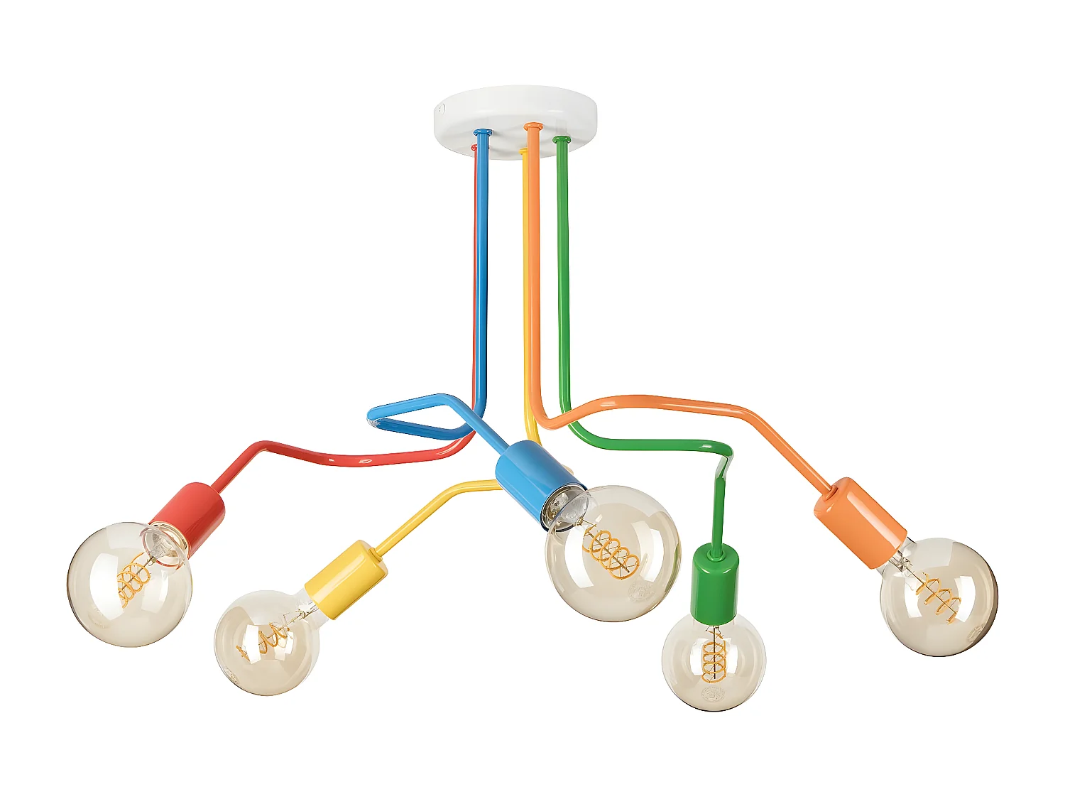 Suspension Damiano, Multicouleur, 40x59x59 cm, EPIKASA