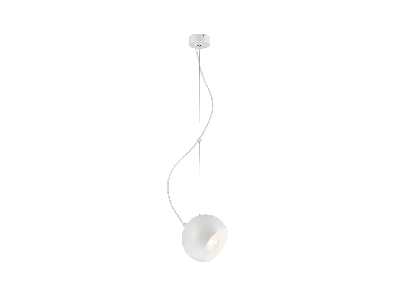 Suspension Inez, Blanc, 85x17x17 cm, EPIKASA