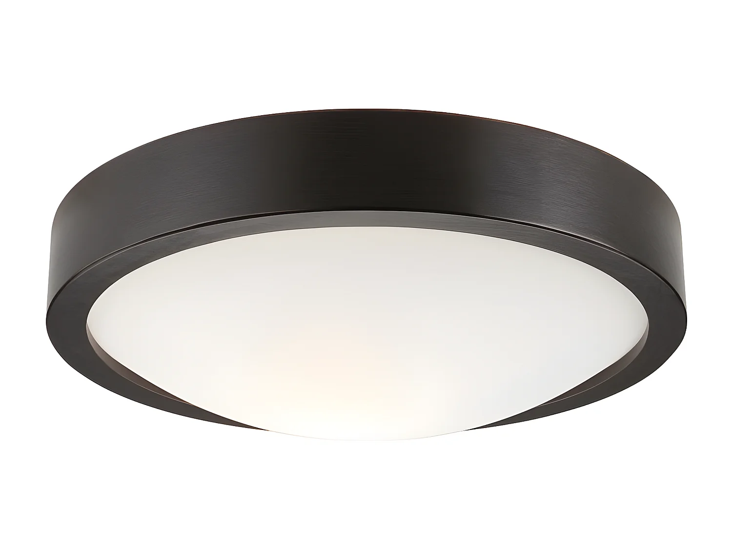 Plafondlamp Anello, Bruin, 8x27x27 cm, Seven Design