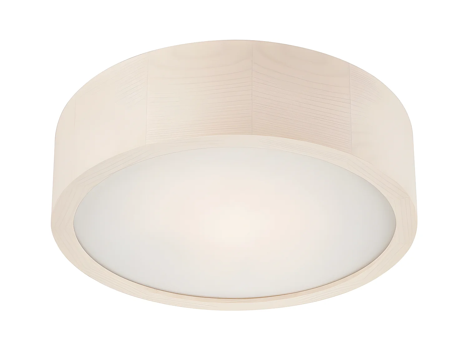 Plafonnier Eveline, Blanc, 8x27x27 cm, EPIKASA