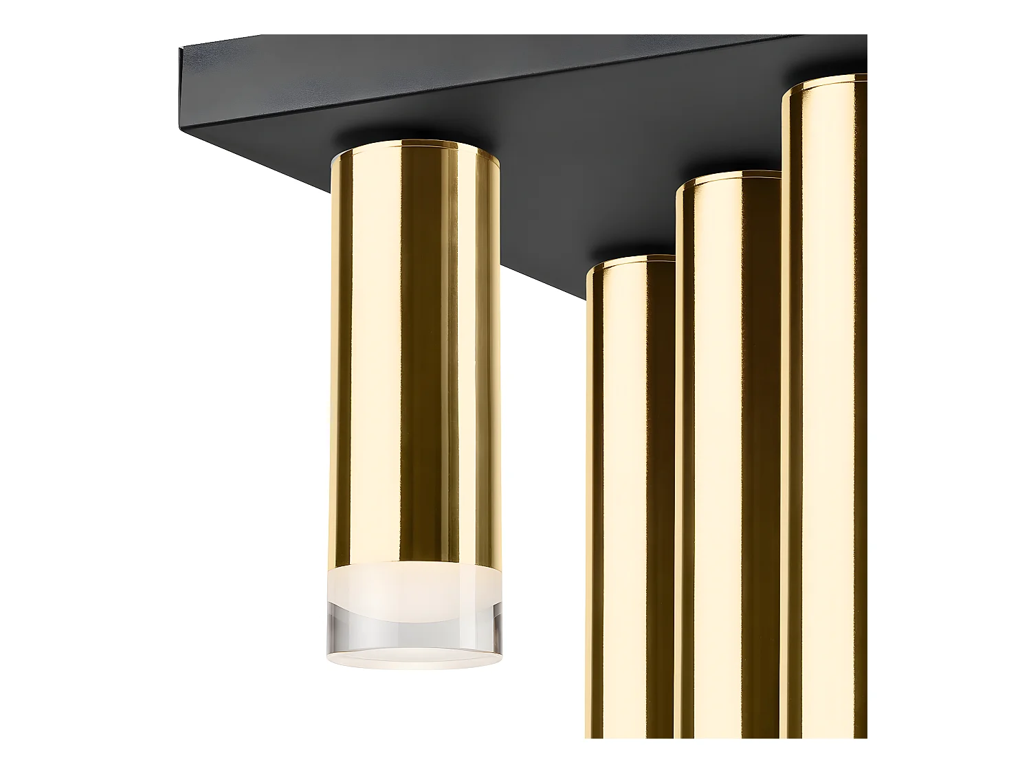 Lampada a Soffitto Diego, Oro, 31,5x30x30 cm, EPIKASA