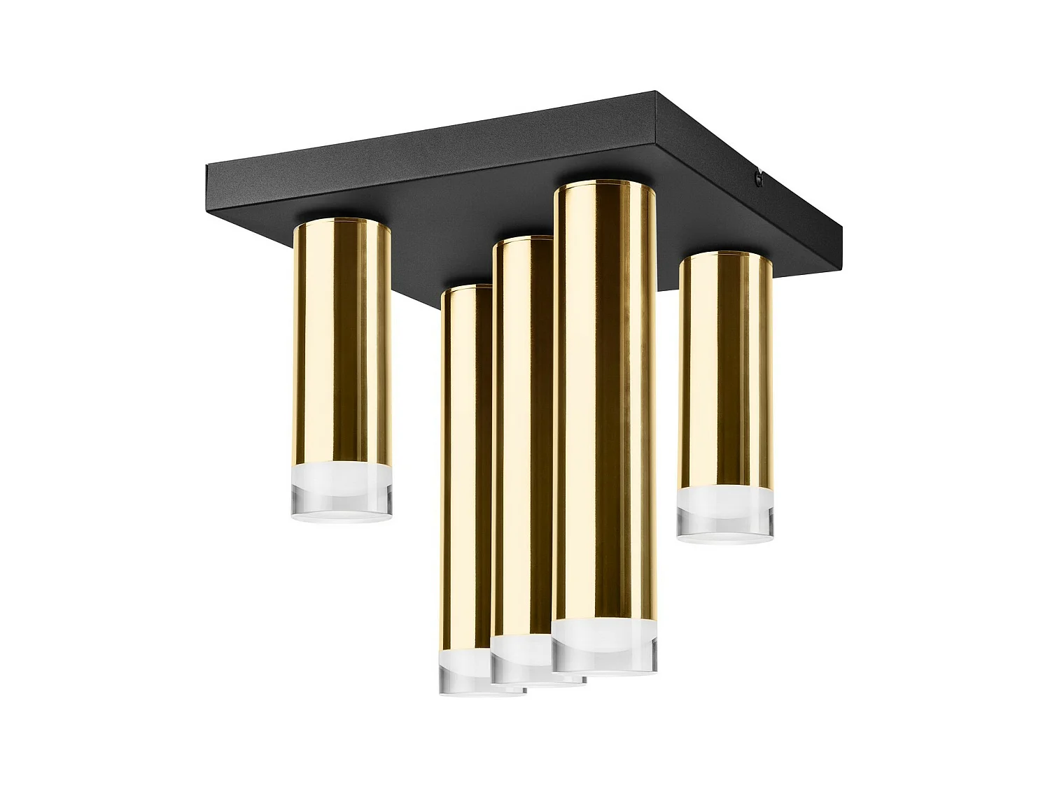 Lampada a Soffitto Diego, Oro, 31,5x30x30 cm, EPIKASA
