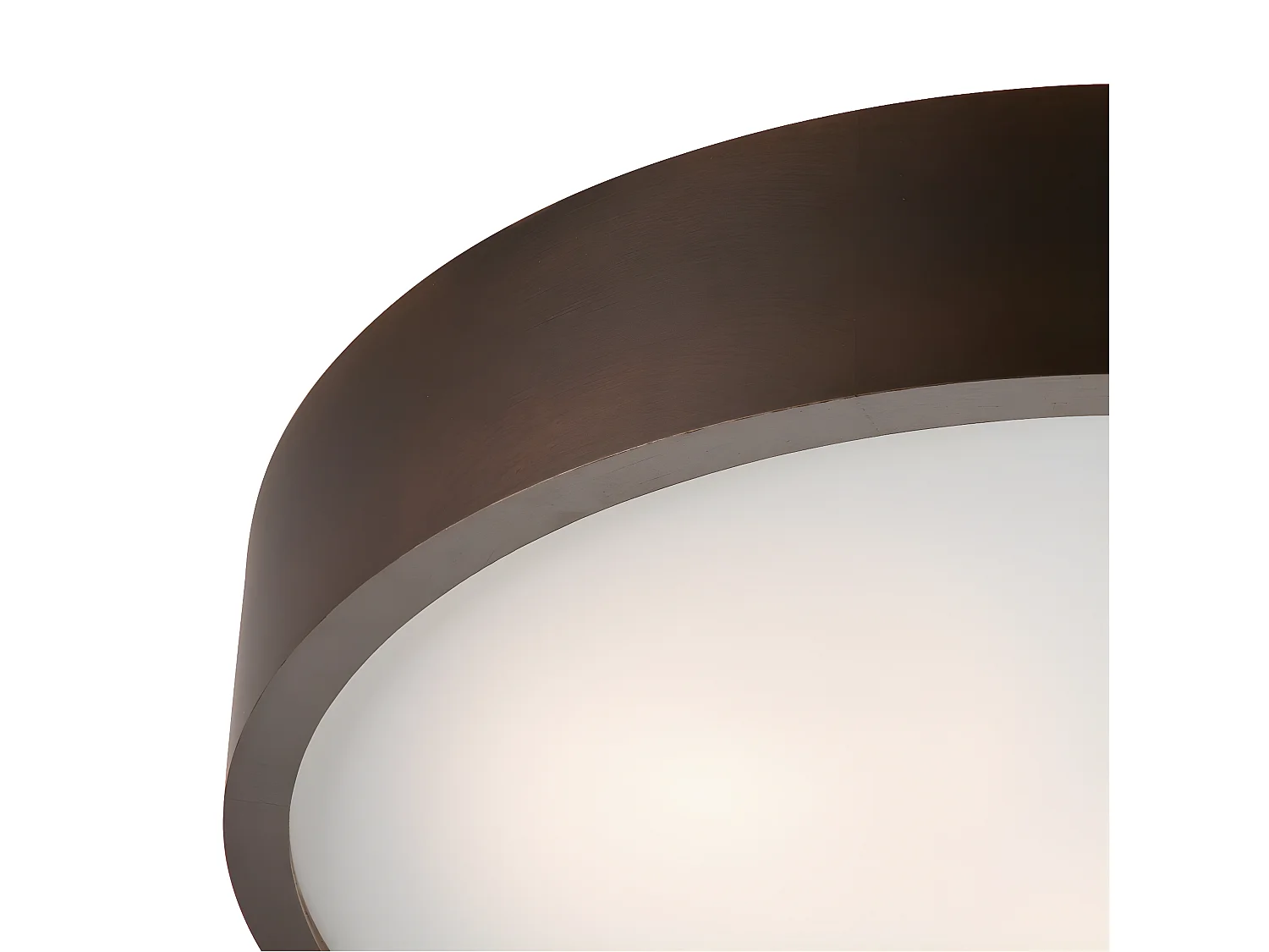 Candeeiro de Teto Eveline 15, Castanho, 8x47x47 cm, Seven Design