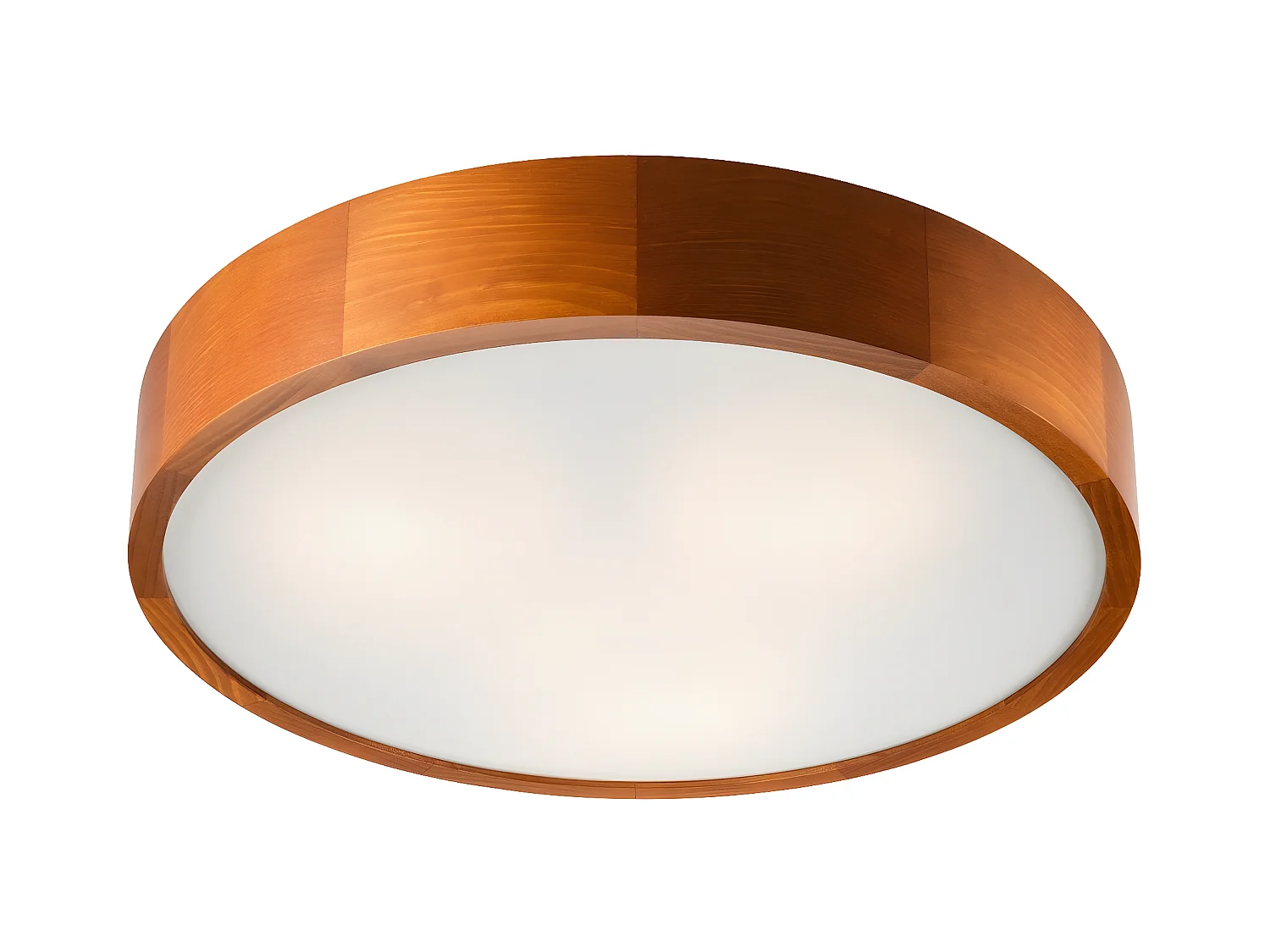 Plafondlamp Eveline, Bruin, 8x47x47 cm, EPIKASA