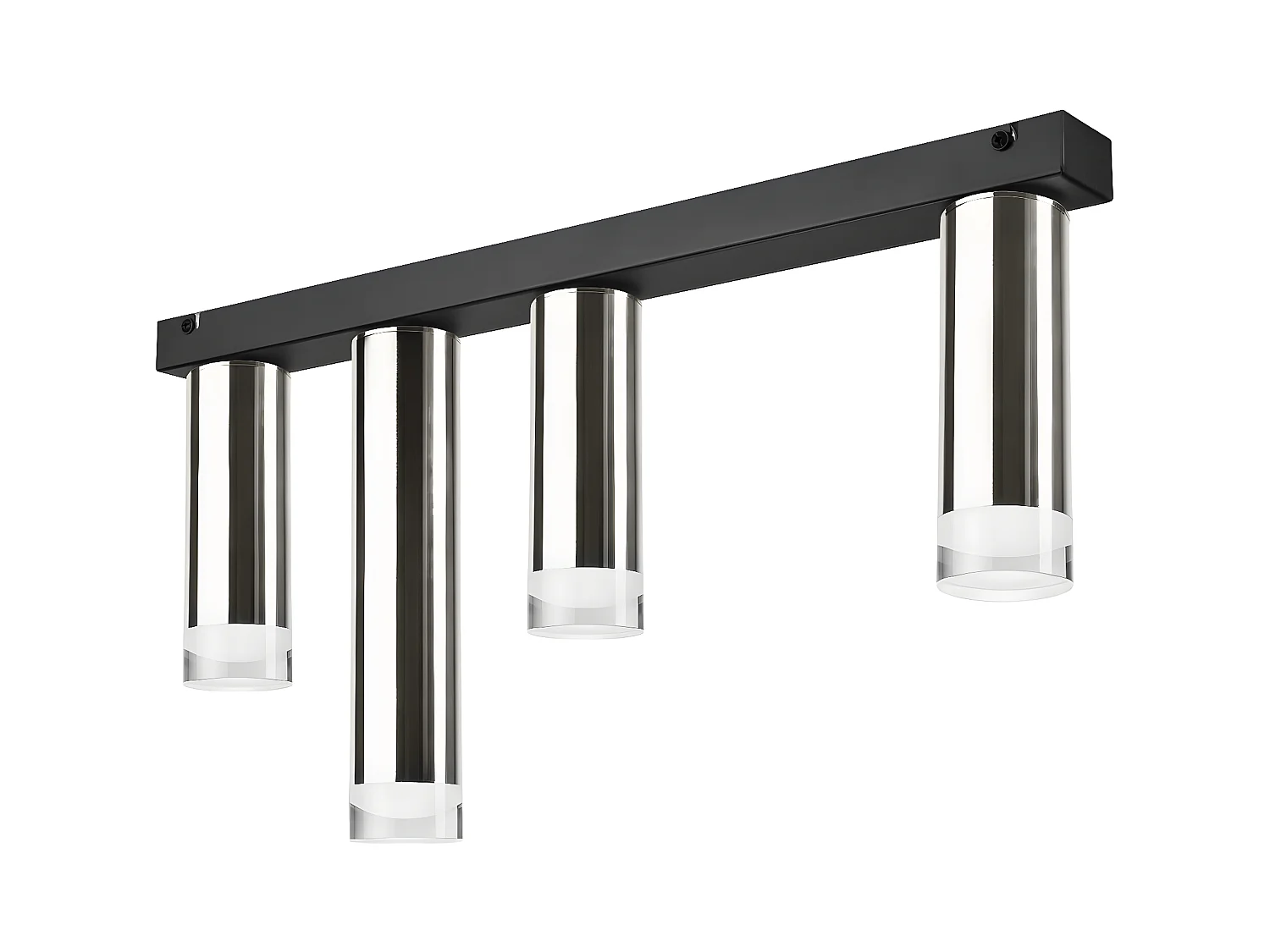 Plafondlamp Diego, Zilver, 31,5x60x8 cm, EPIKASA